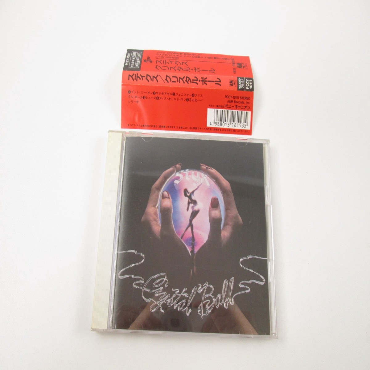 Styx Crystal Ball PCCY-10111 Music CD Japan Ver with OBI