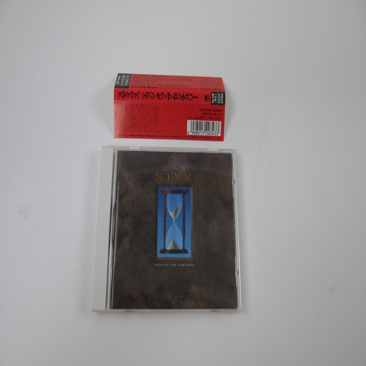 Styx Edge Of The Century Promo PCCY-10150 Music CD Japan Ver with OBI