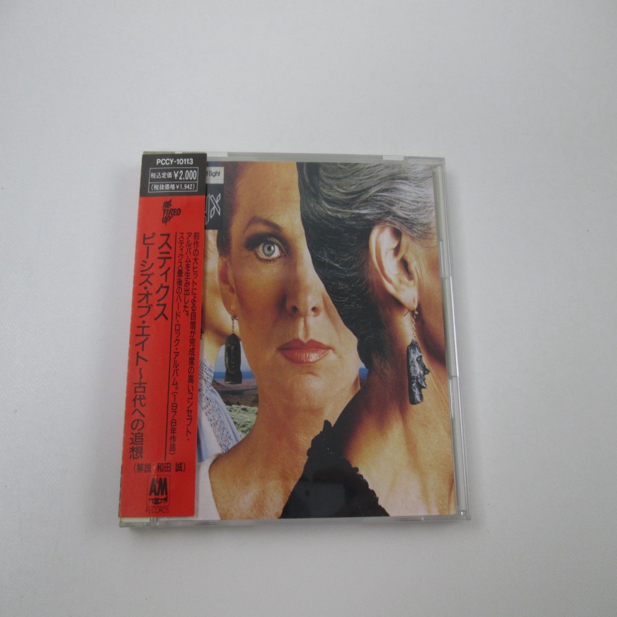 Styx Pieces Of Eight PCCY-10113 Music CD Japan Ver with OBI
