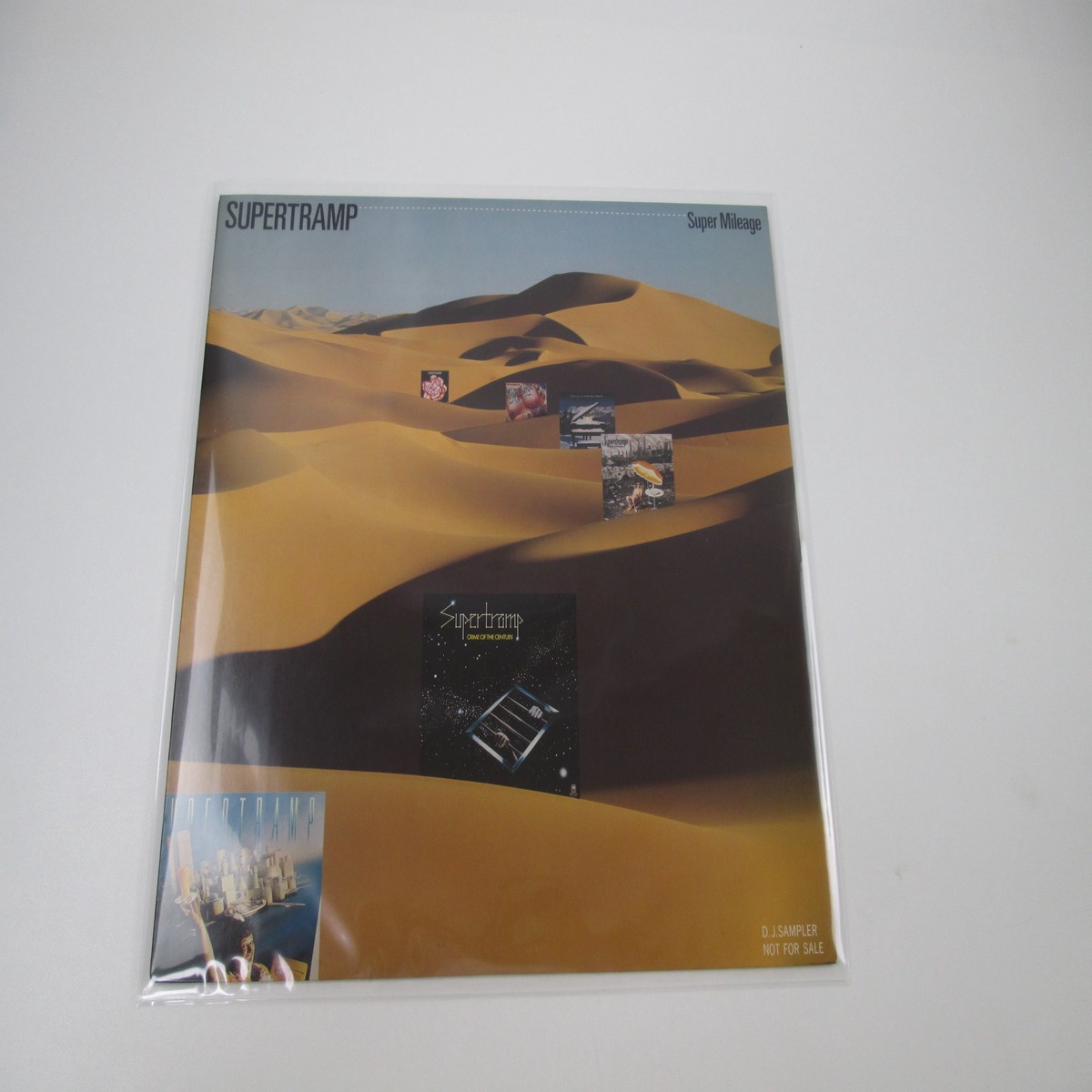 Supertramp Super Mileage Promo ALAM-1005 LP Vinyl