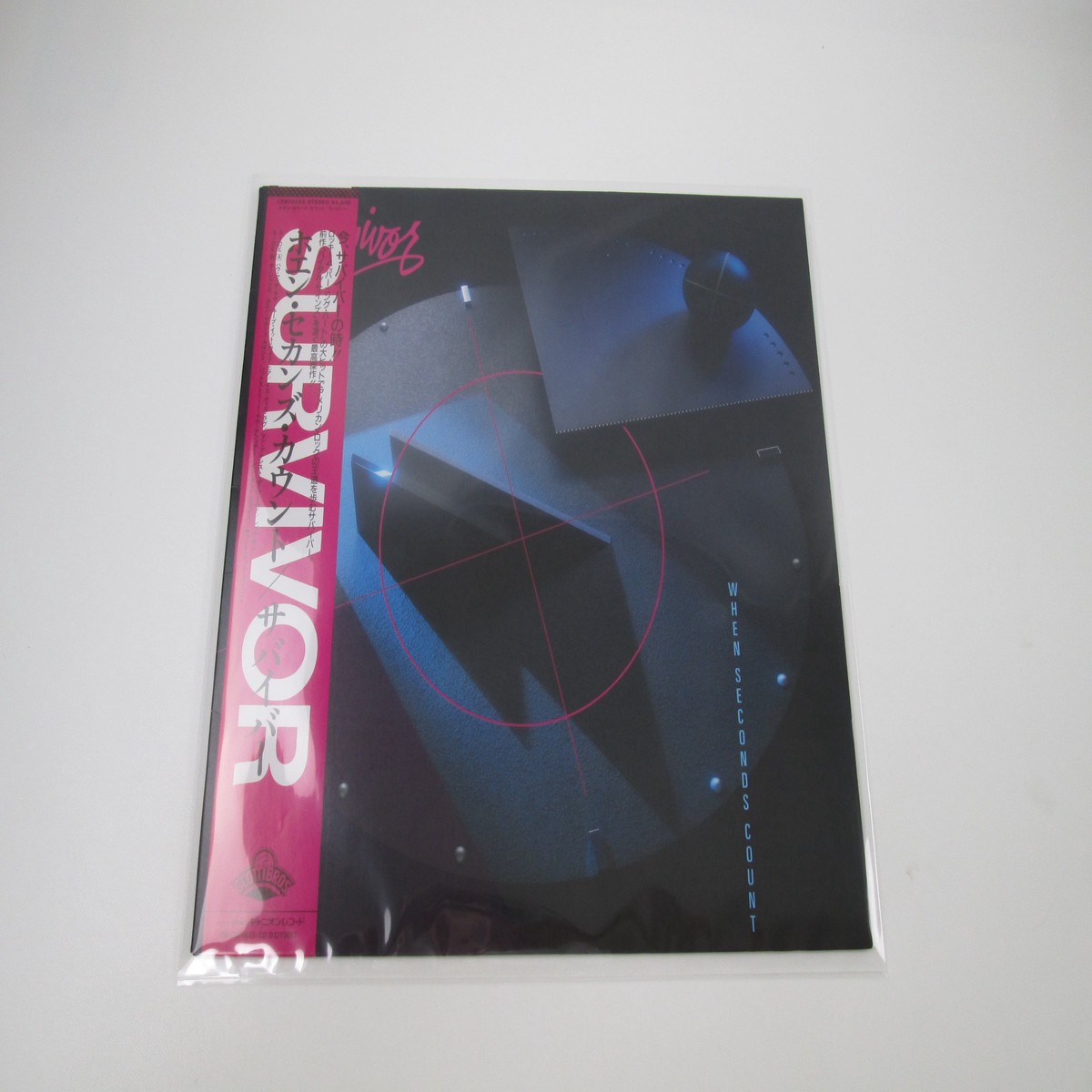 Survivor When Seconds Count C28Y 0222 with OBI Japan LP Vinyl