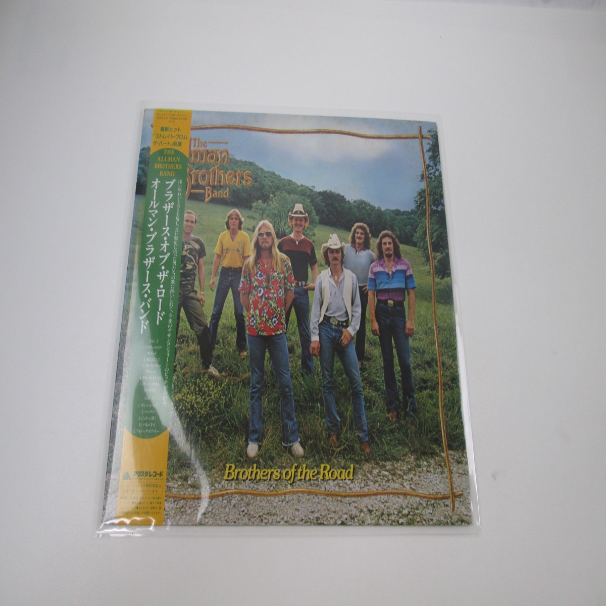 The Allman Brothers Band Brothers Of The Road 25RS-142 OBI Japan LP Vinyl
