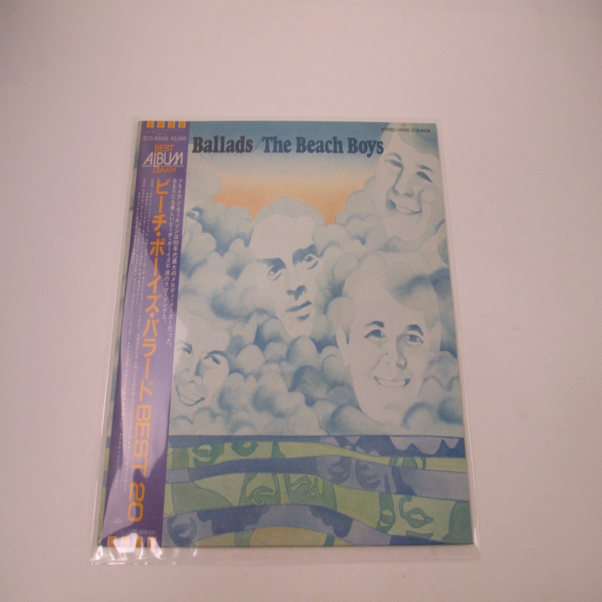 The Beach Boys Ballads ECS-90108 with OBI Japan LP Vinyl
