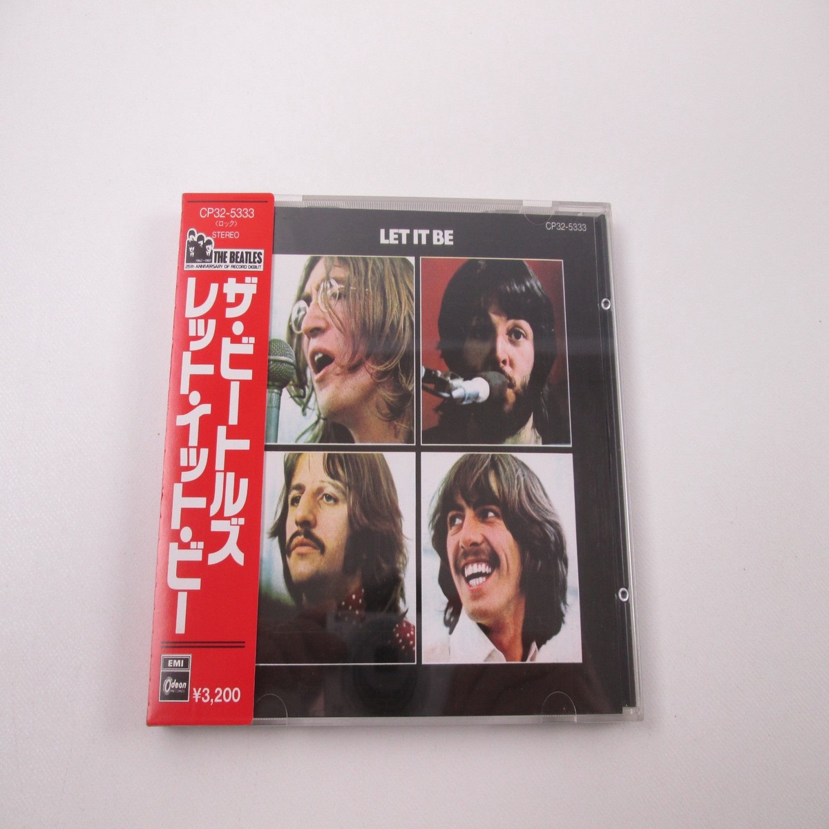 The BEATLES Let It Be CP32-5333 Music CD Japan Ver with OBI