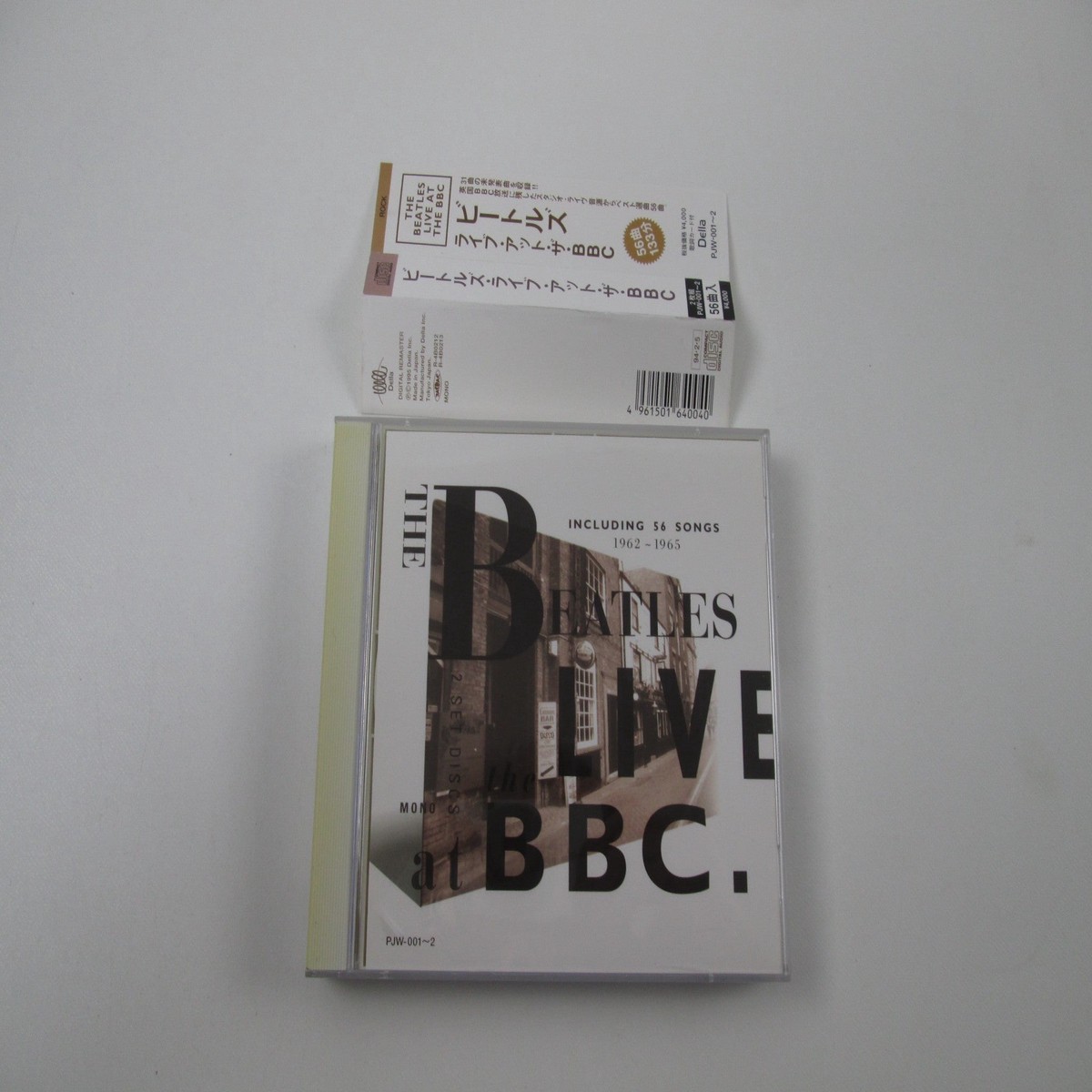 The Beatles Live At The BBC PJW-001,2 Music CD Japan Ver with OBI