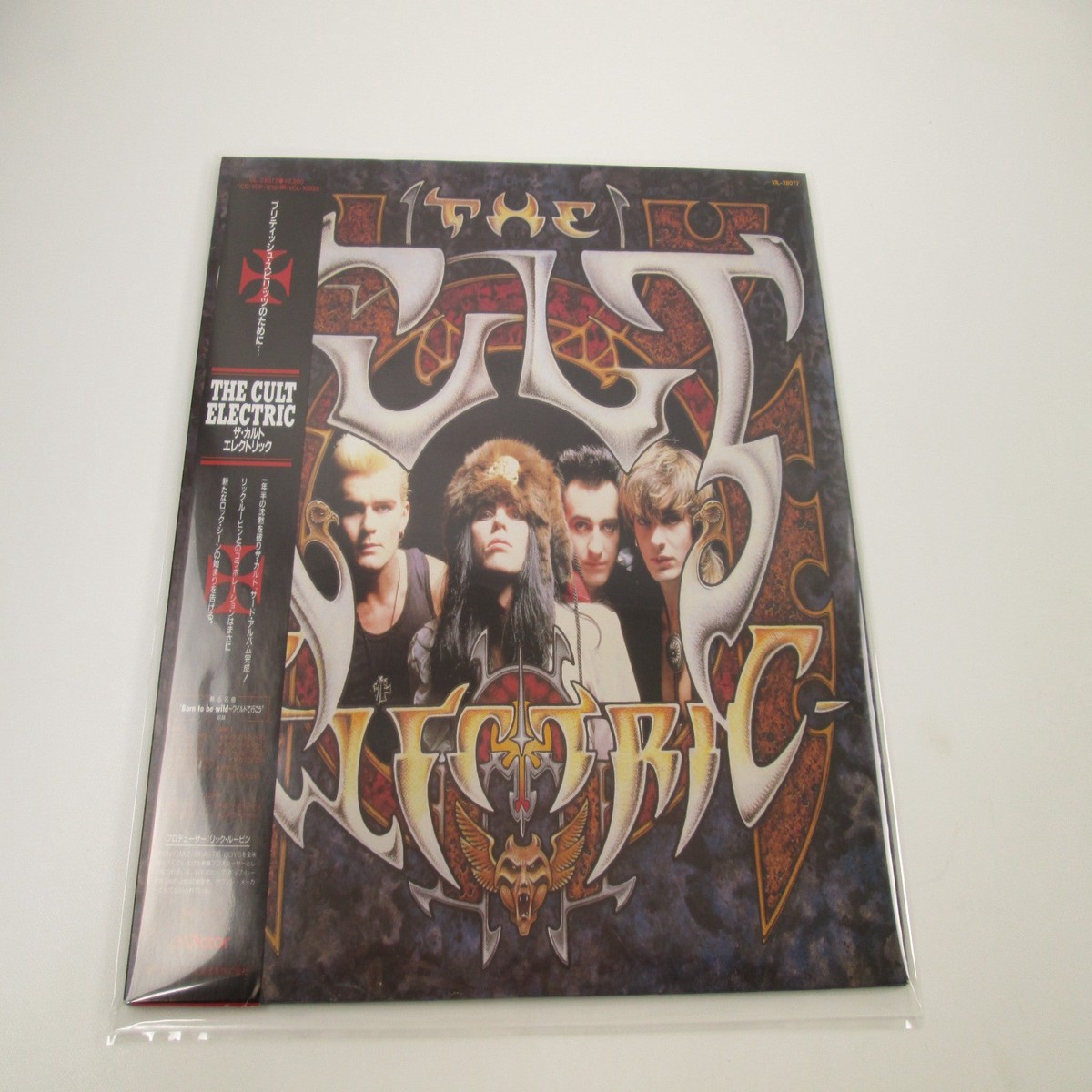 THE CULT ELECTRIC VICTOR VIL-28077 with OBI Japan LP Vinyl