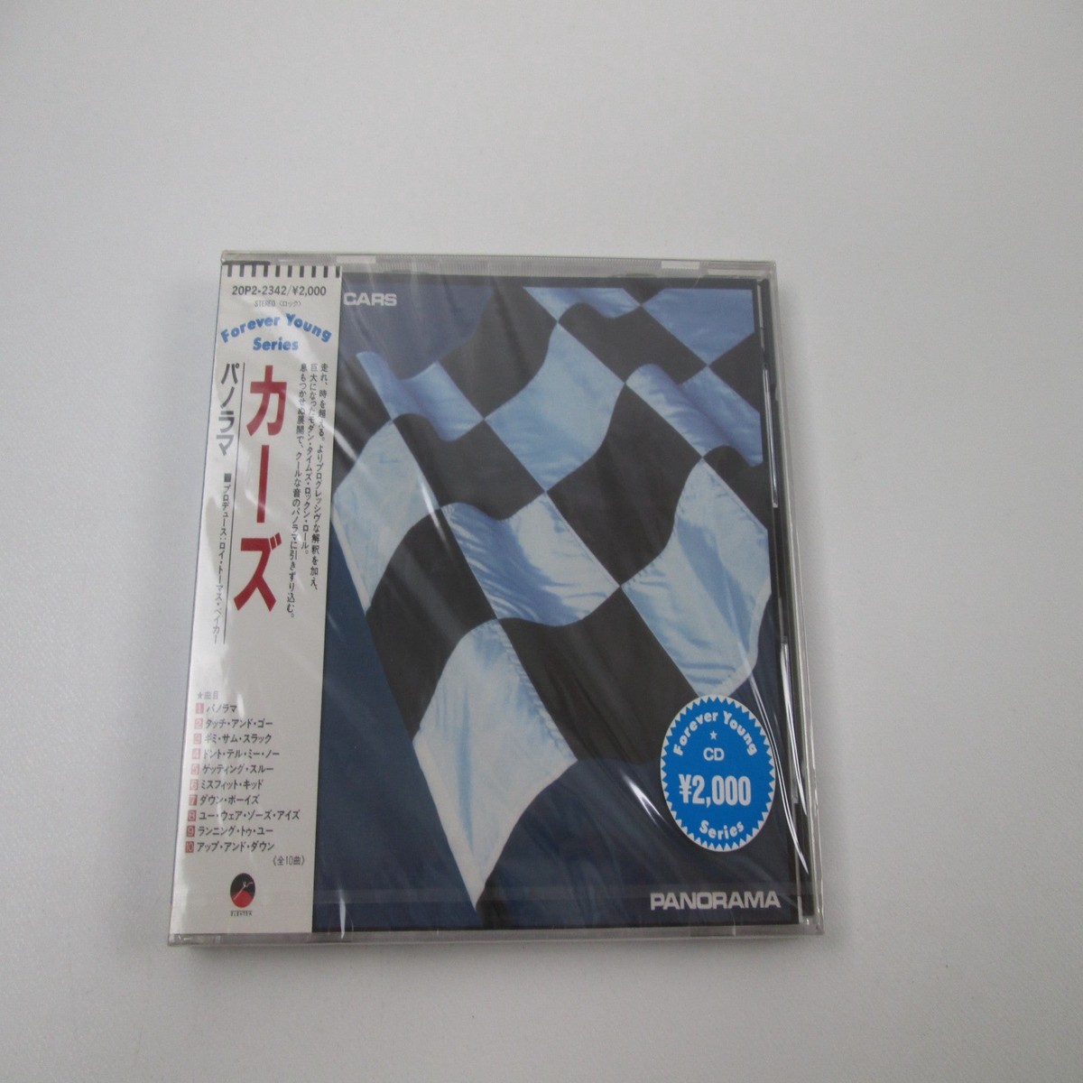 The Cars Panorama Sealed 20P2-2342 Music CD Japan Ver with OBI