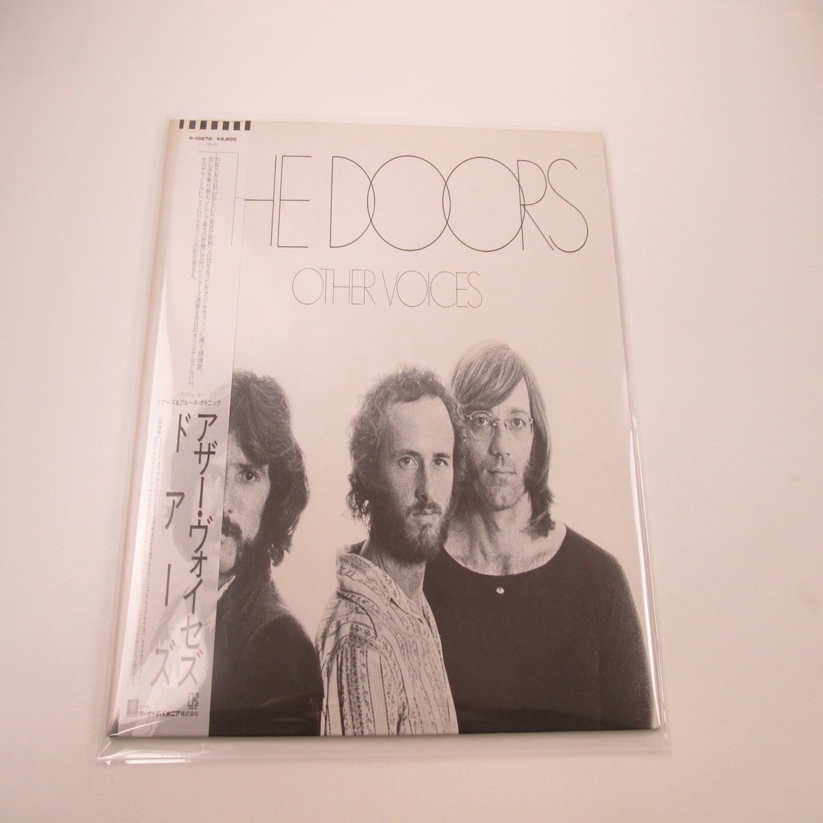 The Doors Other Voices Promo P-13276 with OBI Japan LP Vinyl