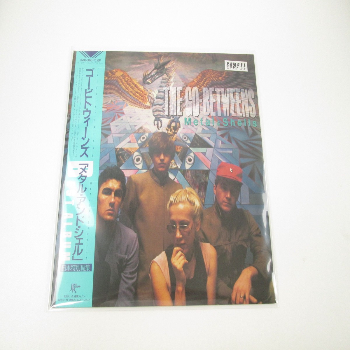 The Go-Betweens Metal And Shells Promo 25JAL-3060 with OBI Japan LP Vinyl