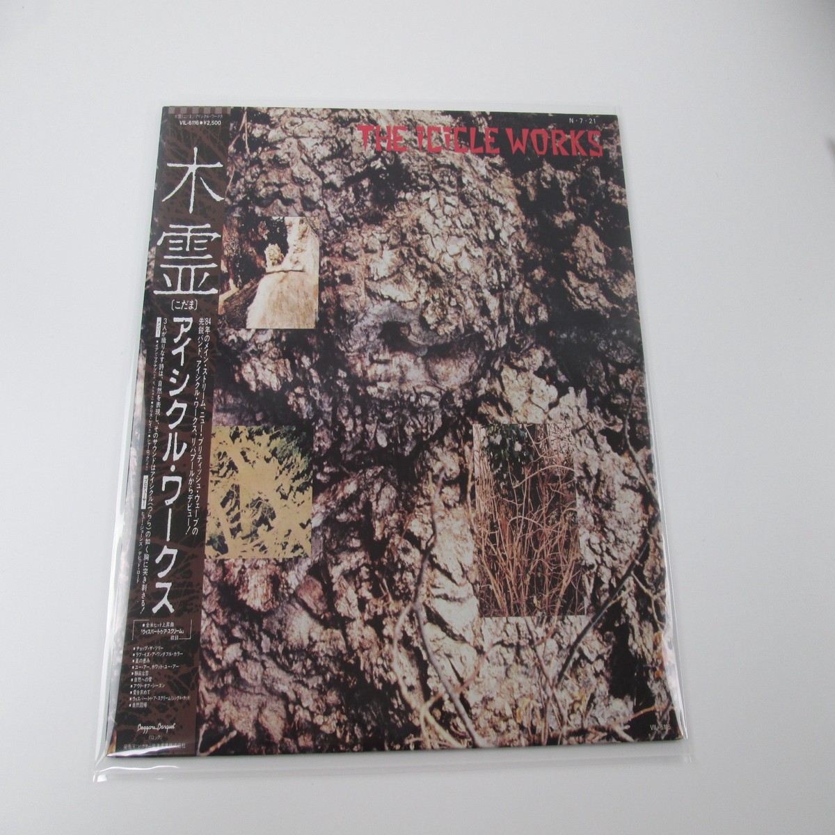 The Icicle Works Beggars Banquet VIL-6116 with OBI Japan VINYL LP