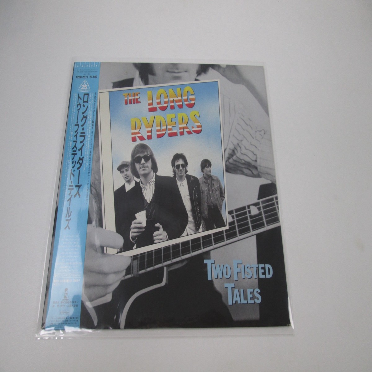 The Long Ryders Two Fisted Tales Promo R28D-2073 with OBI Japan LP Vinyl