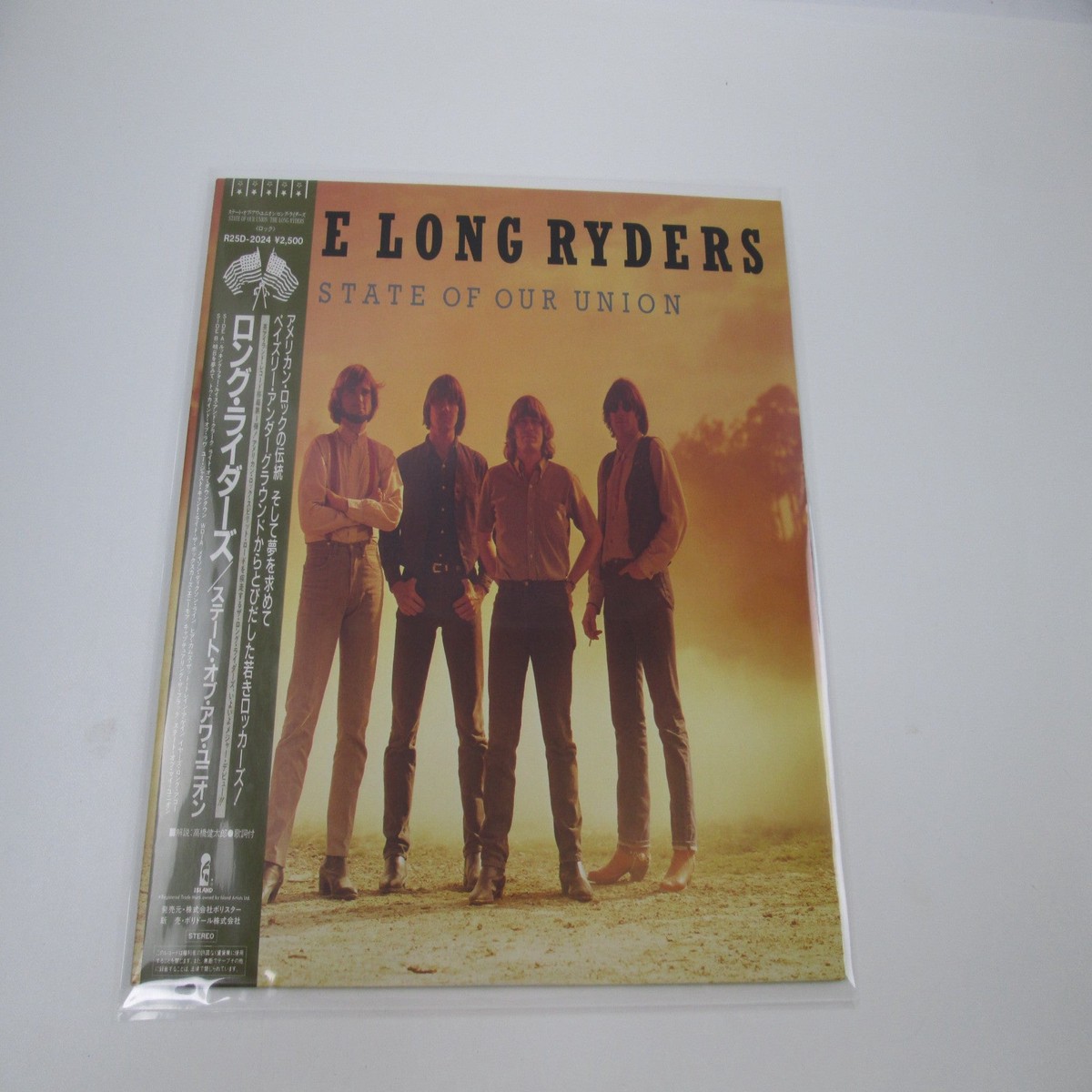 The Long Ryders State Of Our Union Promo R25D-2024 with OBI Japan LP Vinyl