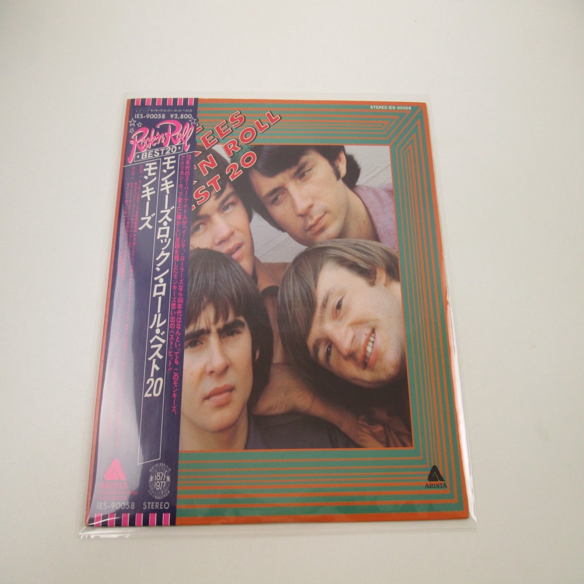 The Monkees Rock'n Roll Best 20 IES-90058 with OBI Japan LP Vinyl