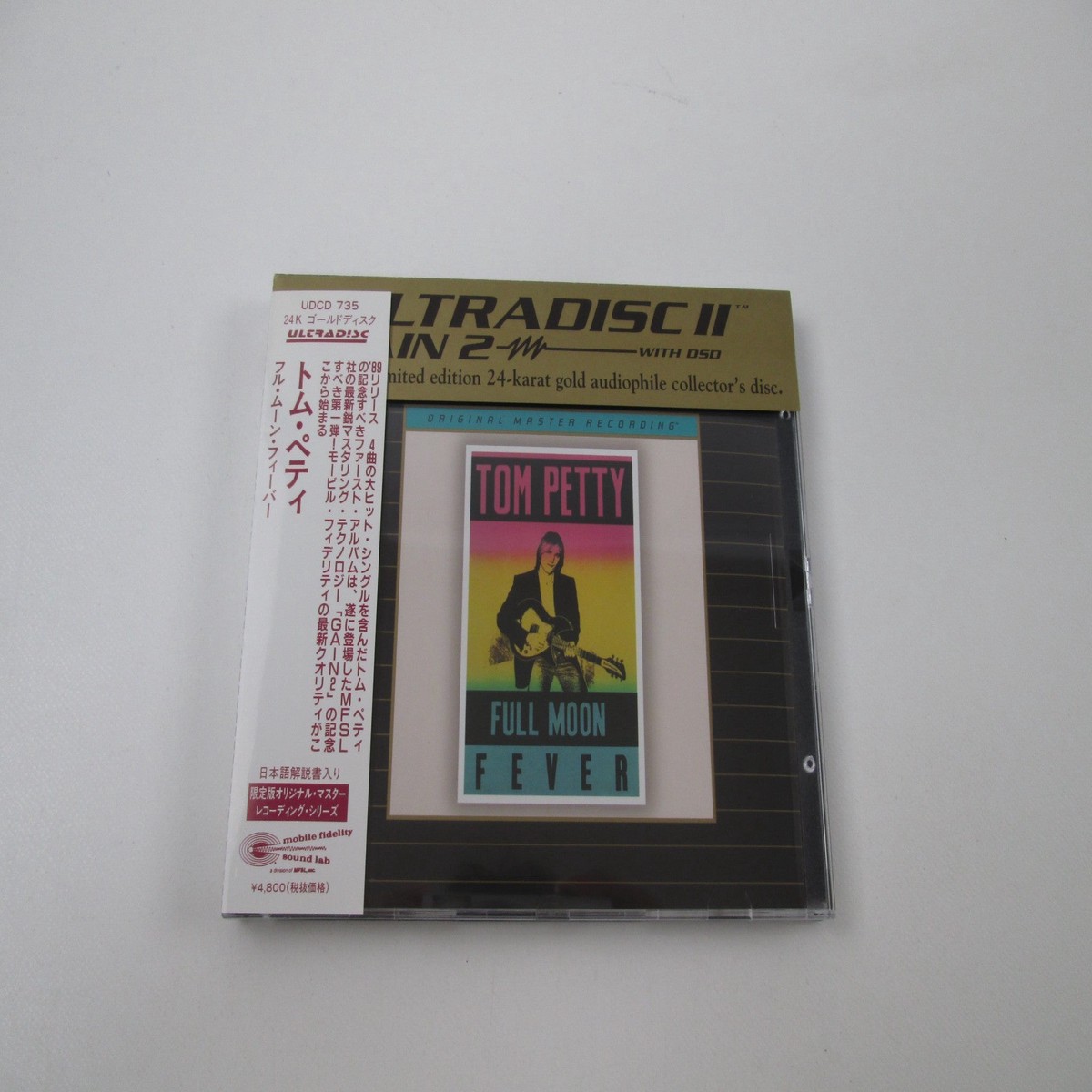 Tom Petty Full Moon Fever UDCD-735 Music CD with Yukimu OBI