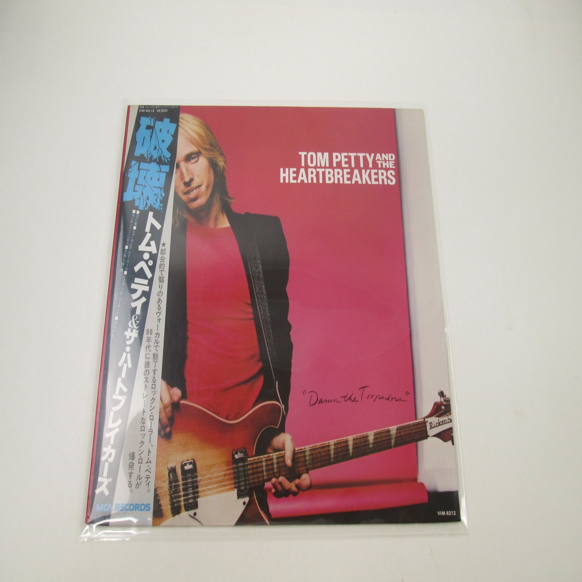 TOM PETTY & HEARTBREAKERS DAMN THE TORPEDOES VIM-6212 with OBI Japan LP Vinyl