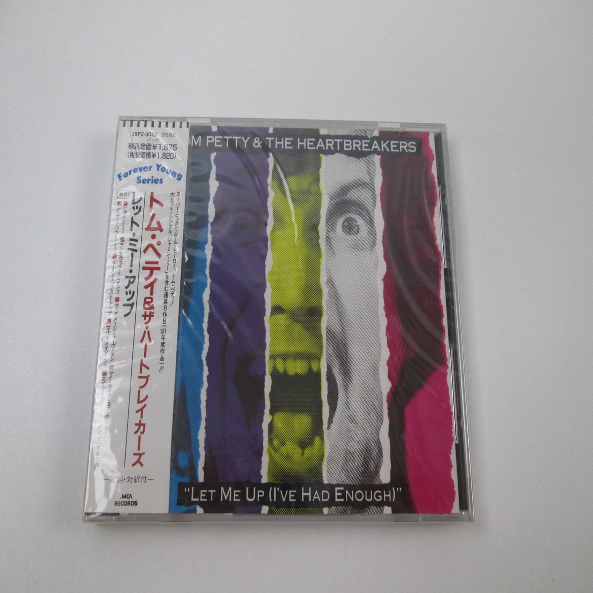 Tom Petty & The Heartbreakers Let Me Up Sealed 18P2-3023 Music CD Japan Ver OBI