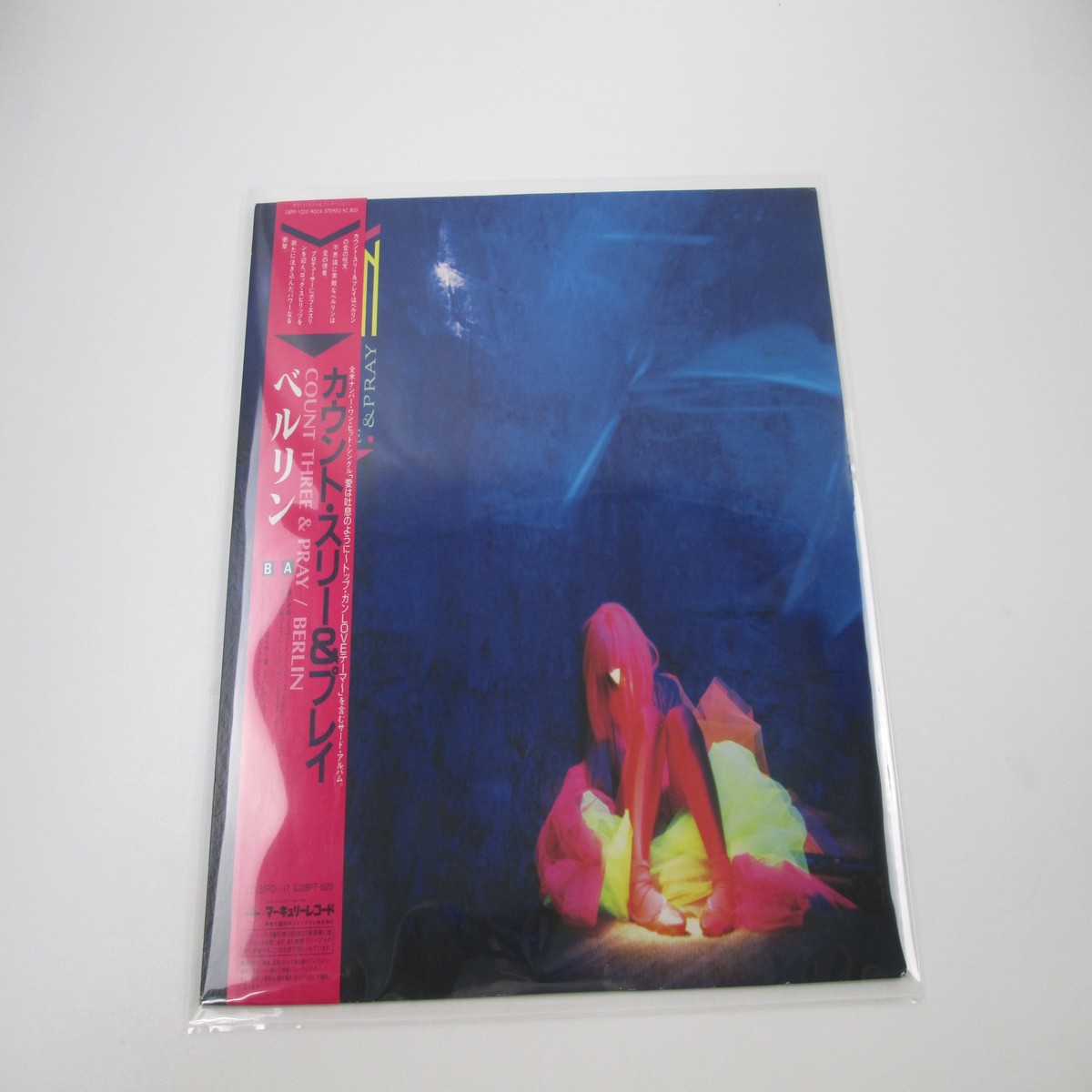 Berlin Count Three & Pray 28PP-1020 with OBI Japan LP Vinyl B
