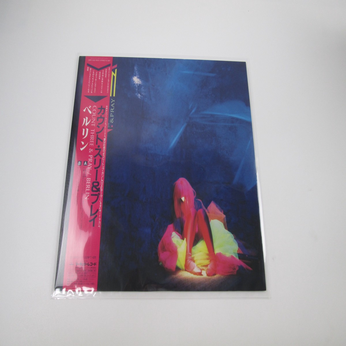Berlin Count Three & Pray 28PP-1020 with OBI Japan LP Vinyl C