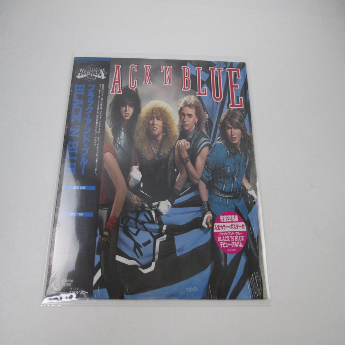 Black 'N Blue Geffen 28AP 2903 with OBI Hype Japan LP Vinyl