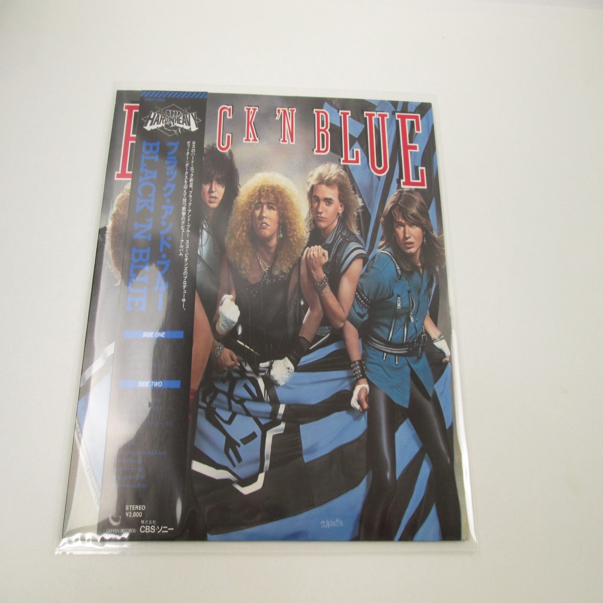 Black 'N Blue Geffen 28AP 2903 with OBI Japan LP Vinyl