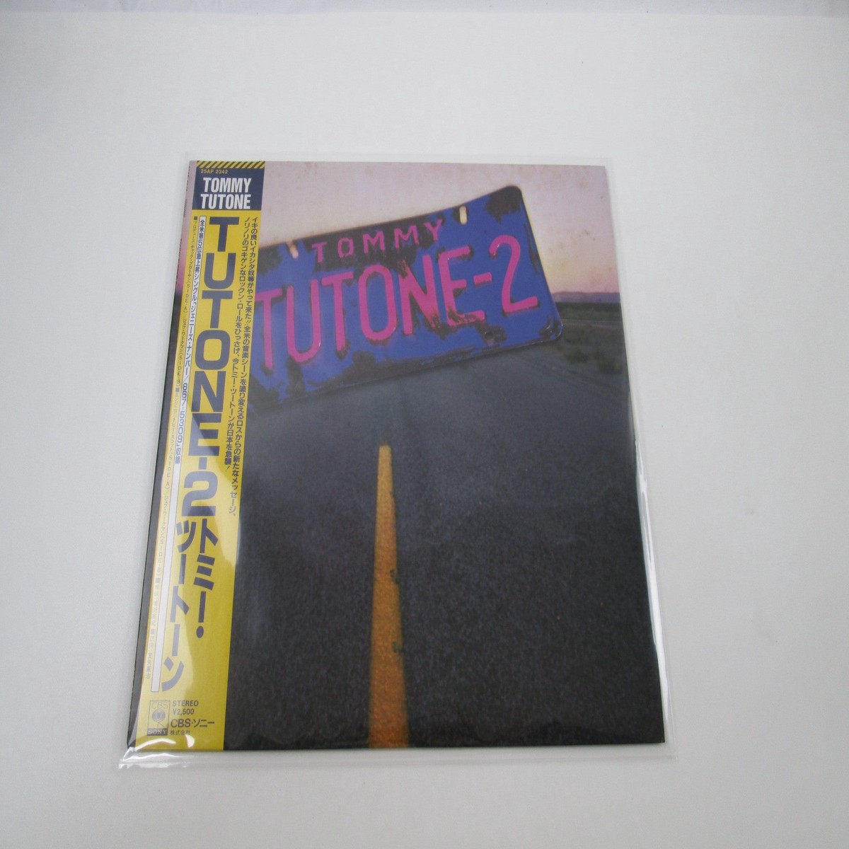 Tommy Tutone Tommy Tutone-2 25AP 2342 with OBI Japan LP Vinyl