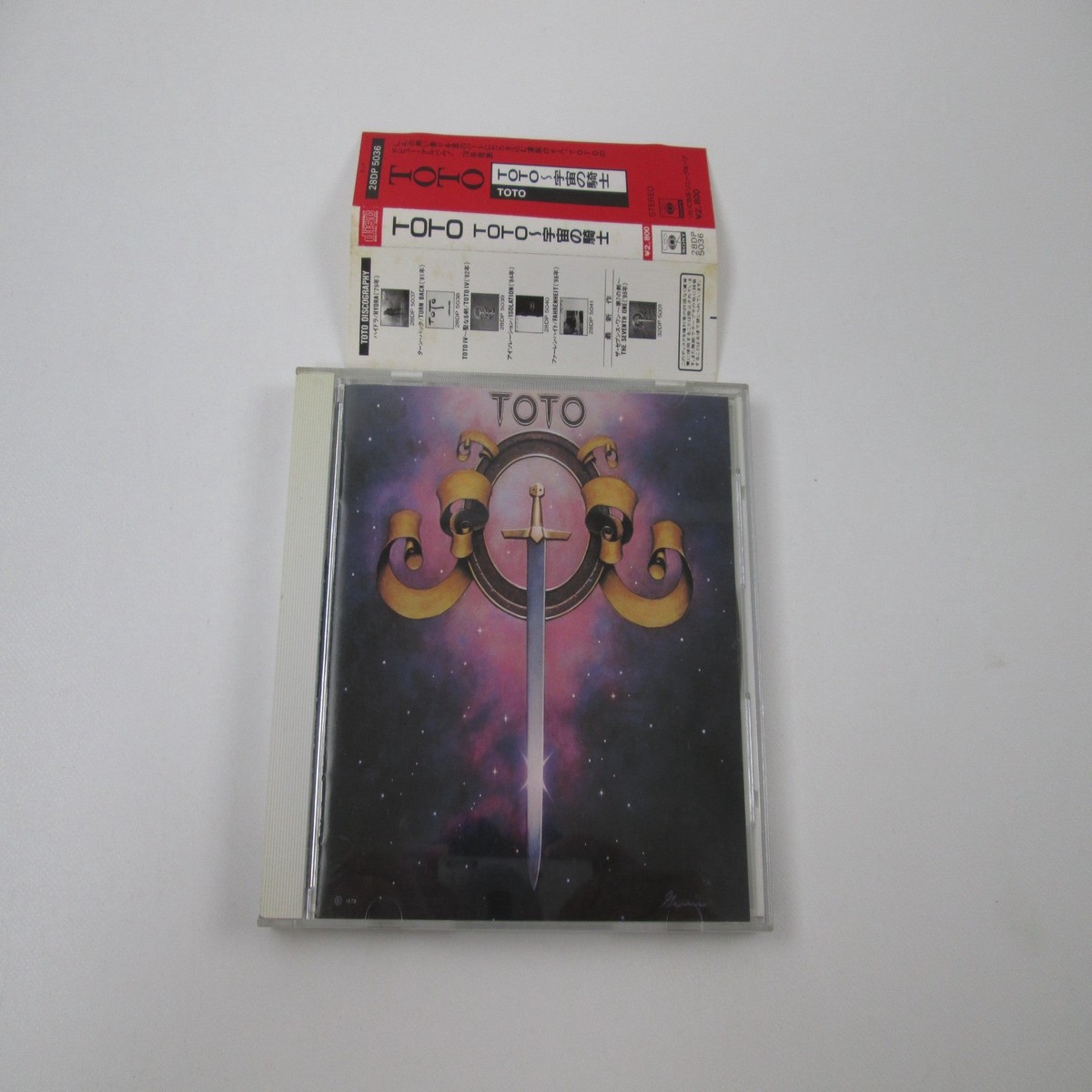 Toto 28DP 5036 Music CD Japan Ver with OBI