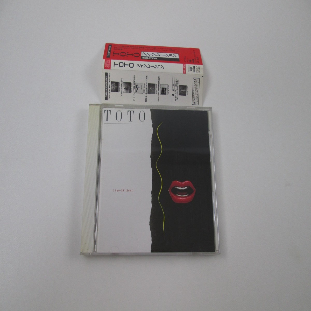 Toto Isolation 28DP 5040Music CD Japan Ver with OBI