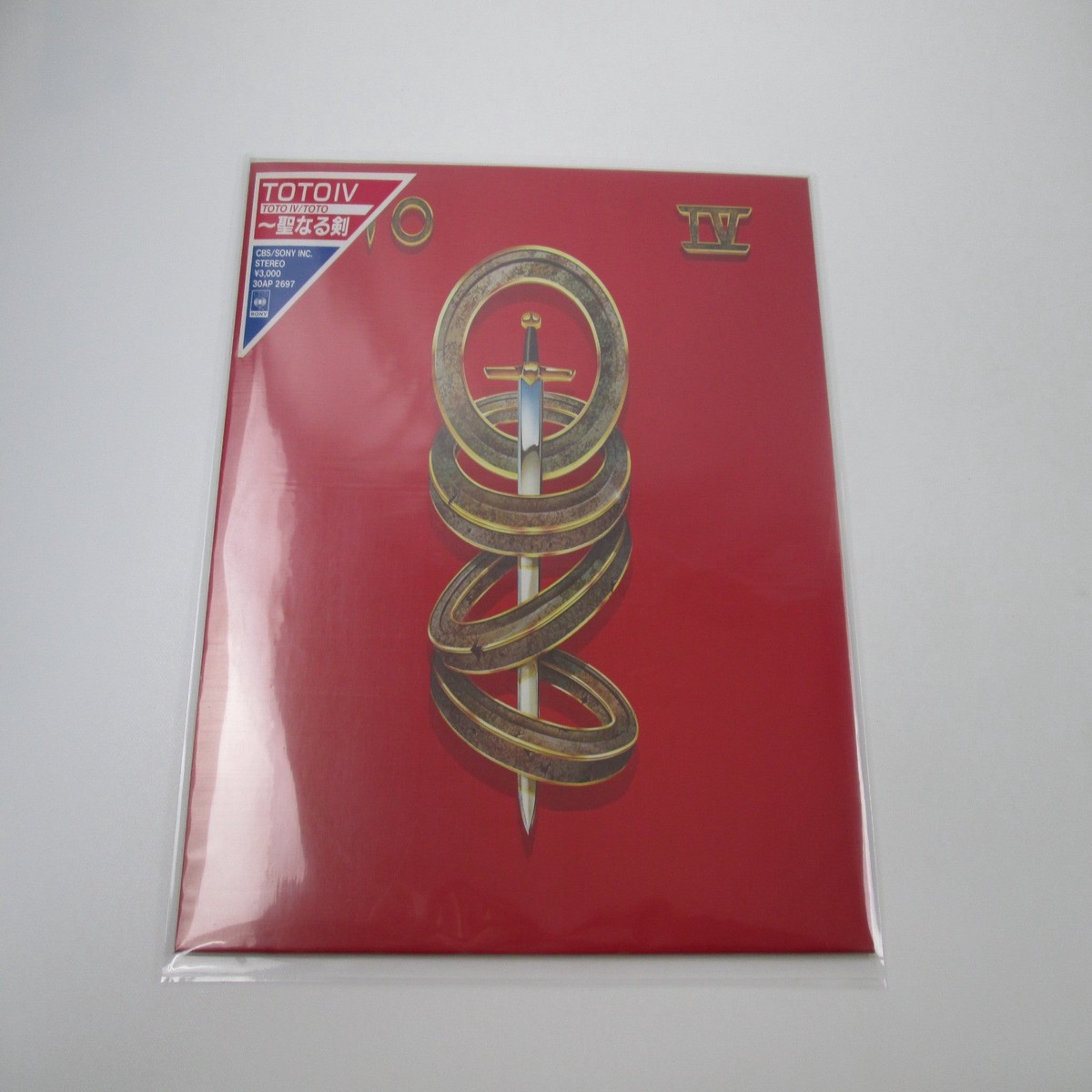 Toto IV 30AP 2697 Picture disc with Hype Japan LP Vinyl