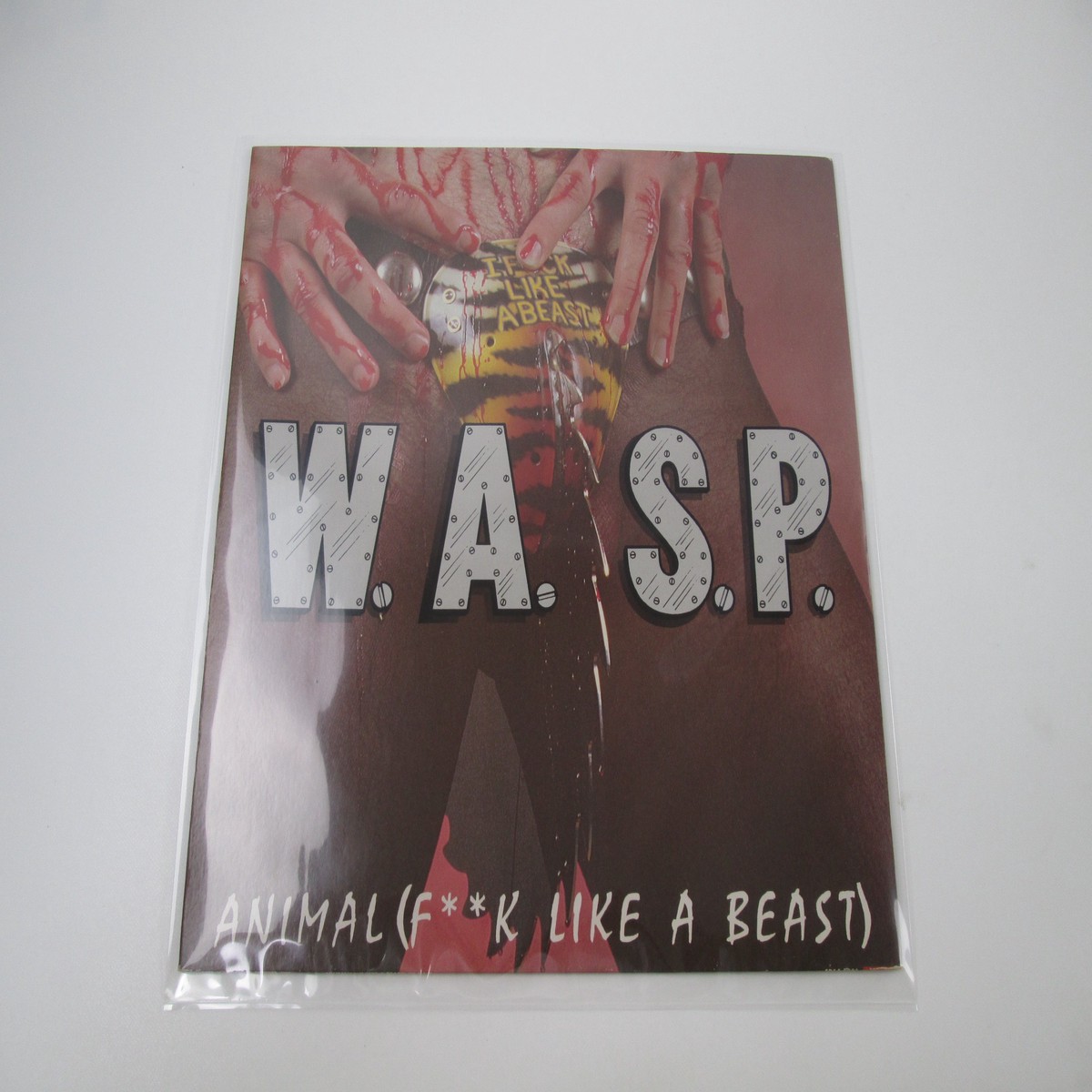 W.A.S.P. ~ Animal (F**k Like A Beast) SP14-5286 No OBI Japan LP Vinyl
