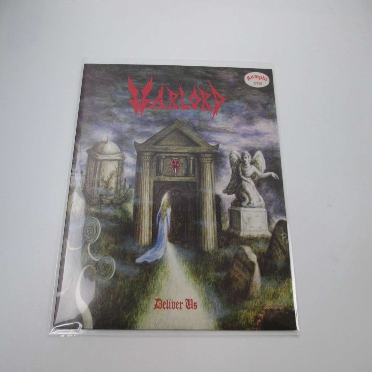 Warlord Deliver Us Promo SP25-5098 without OBI Japan LP Vinyl