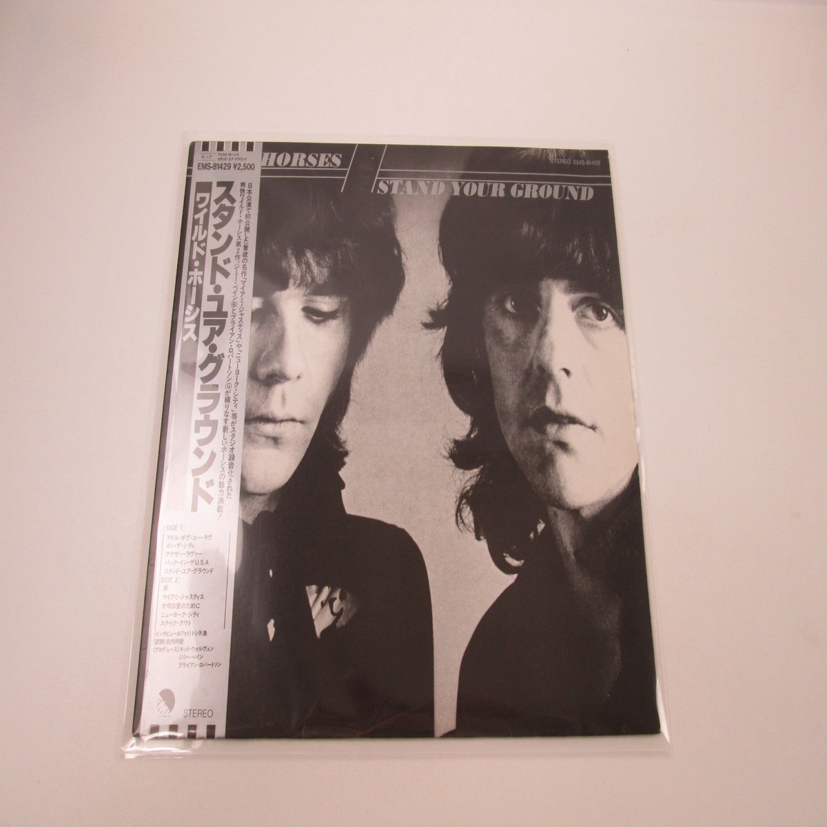Wild Horses Stand Your Ground EMS-81429 with OBI Japan LP Vinyl