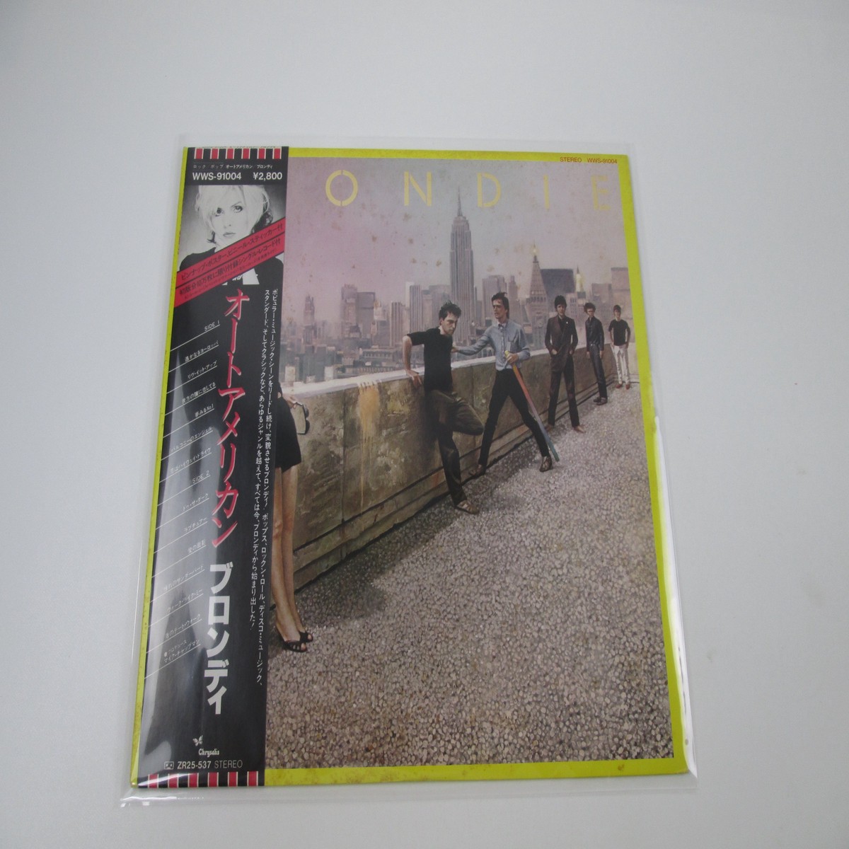 BLONDIE AUTOAMERICAN WWS-91004 with OBI EP Japan LP Vinyl