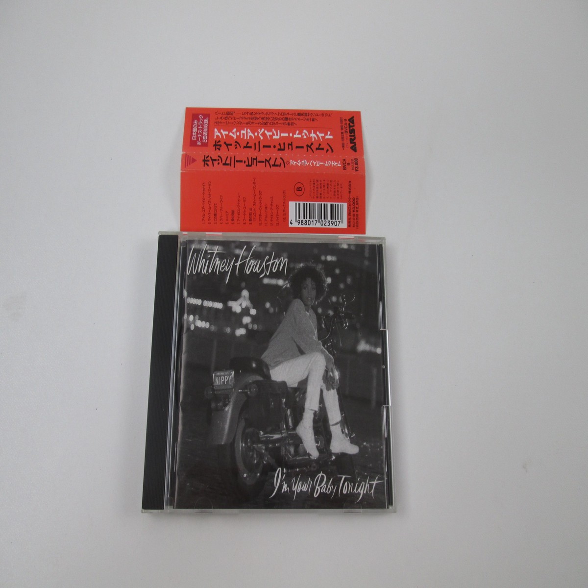 Whitney Houston I'm Your Baby Tonight BVCA-9 Promo Music CD Japan Ver with OBI