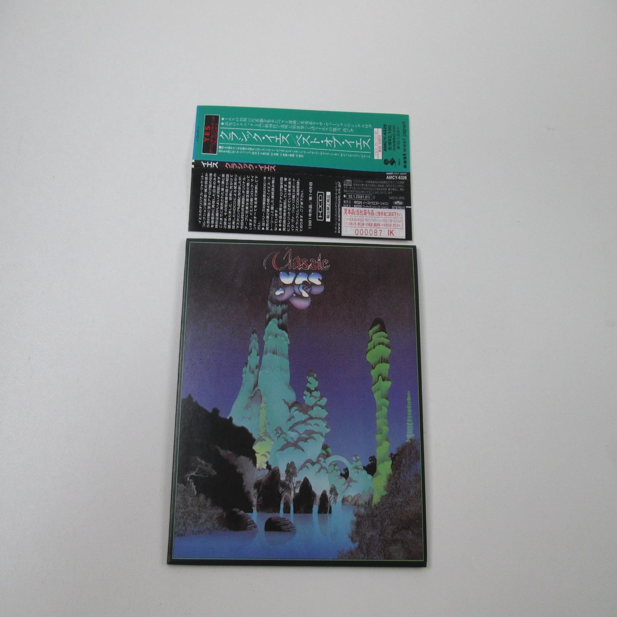 Yes Classic Yes Promo AMCY-6326 Music CD Japan Ver with OBI