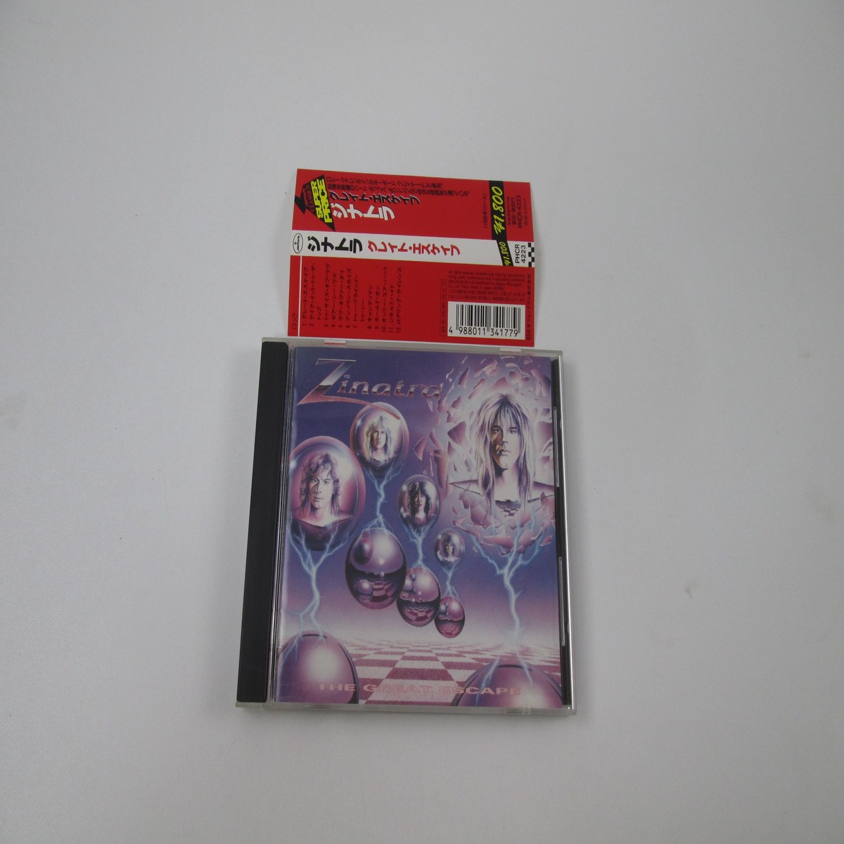Zinatra The Great Escape PHCR-4223 Music CD Japan with OBI