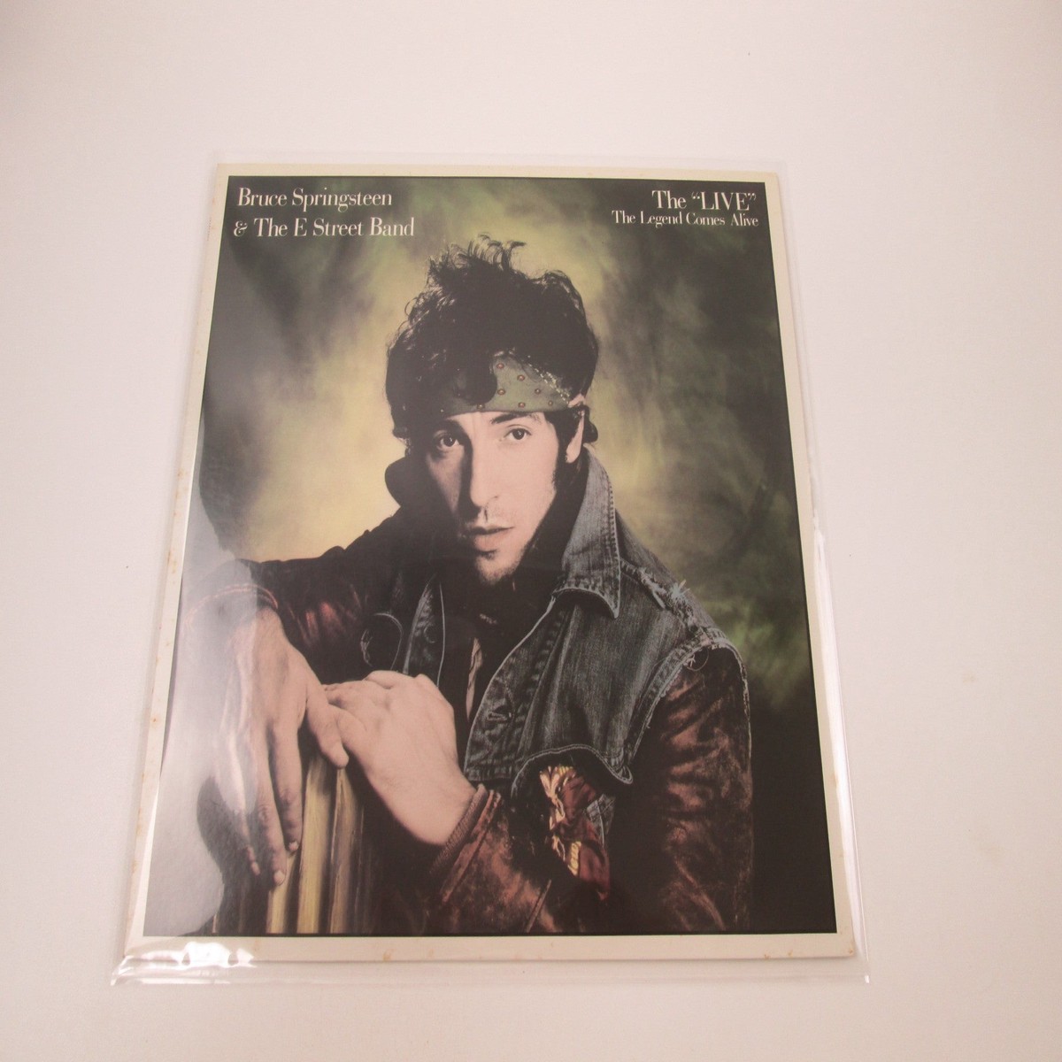 Bruce Springsteen The "Live" The Legend Comes Alive Promo Japan LP Vinyl