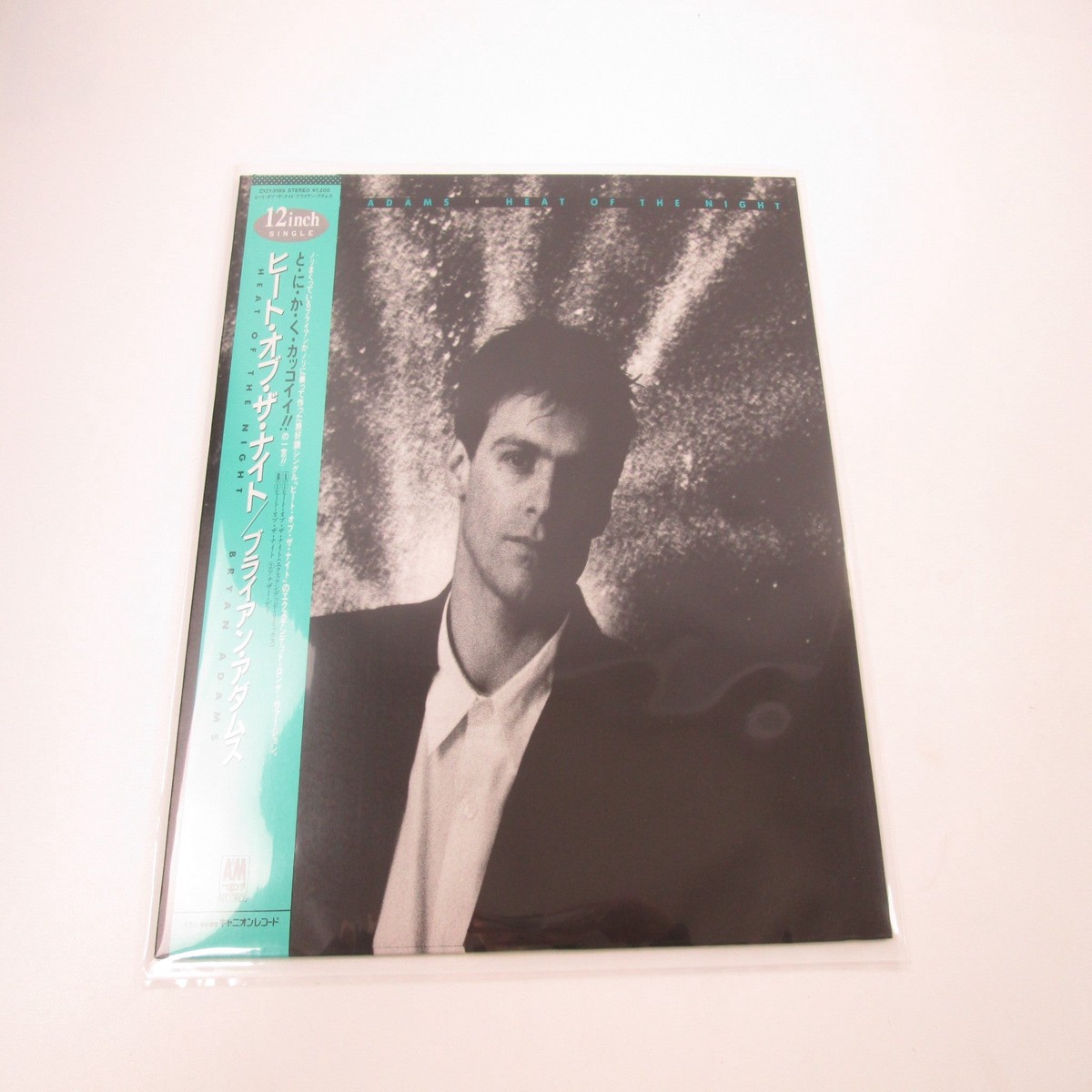 Bryan Adams Heat Of The Night C12Y 3189 with OBI Japan LP Vinyl