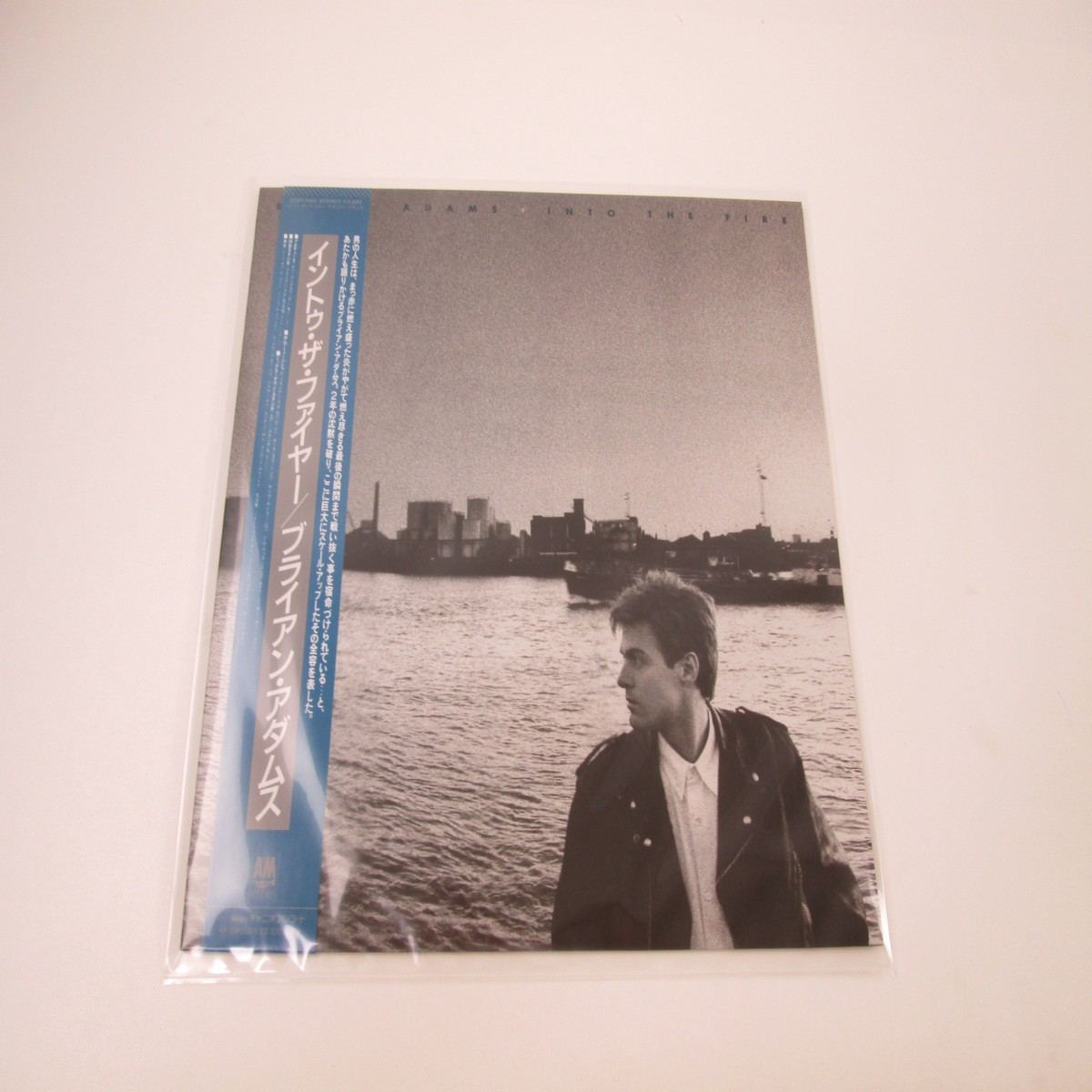 Bryan Adams Into The Fire C28Y-3166 with OBI Japan LP Vinyl