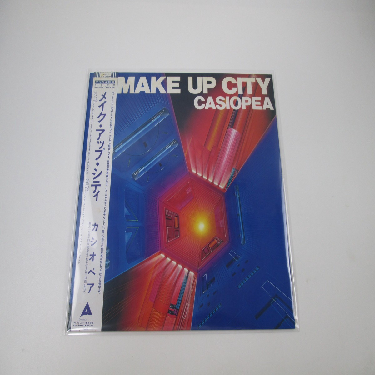 Casiopea Make Up City Alfa ALR-28007 with OBI Japan LP Vinyl