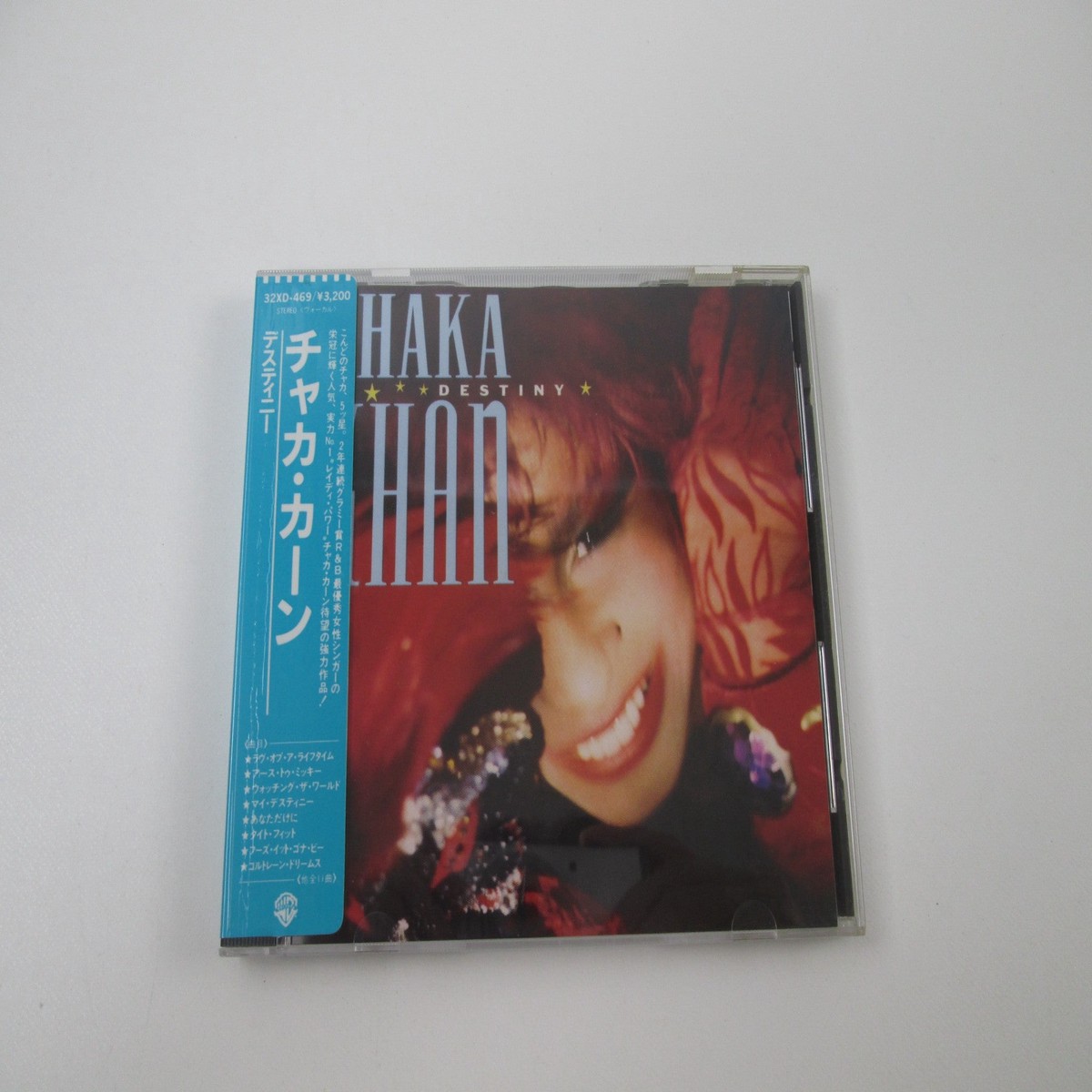 Chaka Khan Destiny 32XD-469 Music CD Japan Ver with OBI