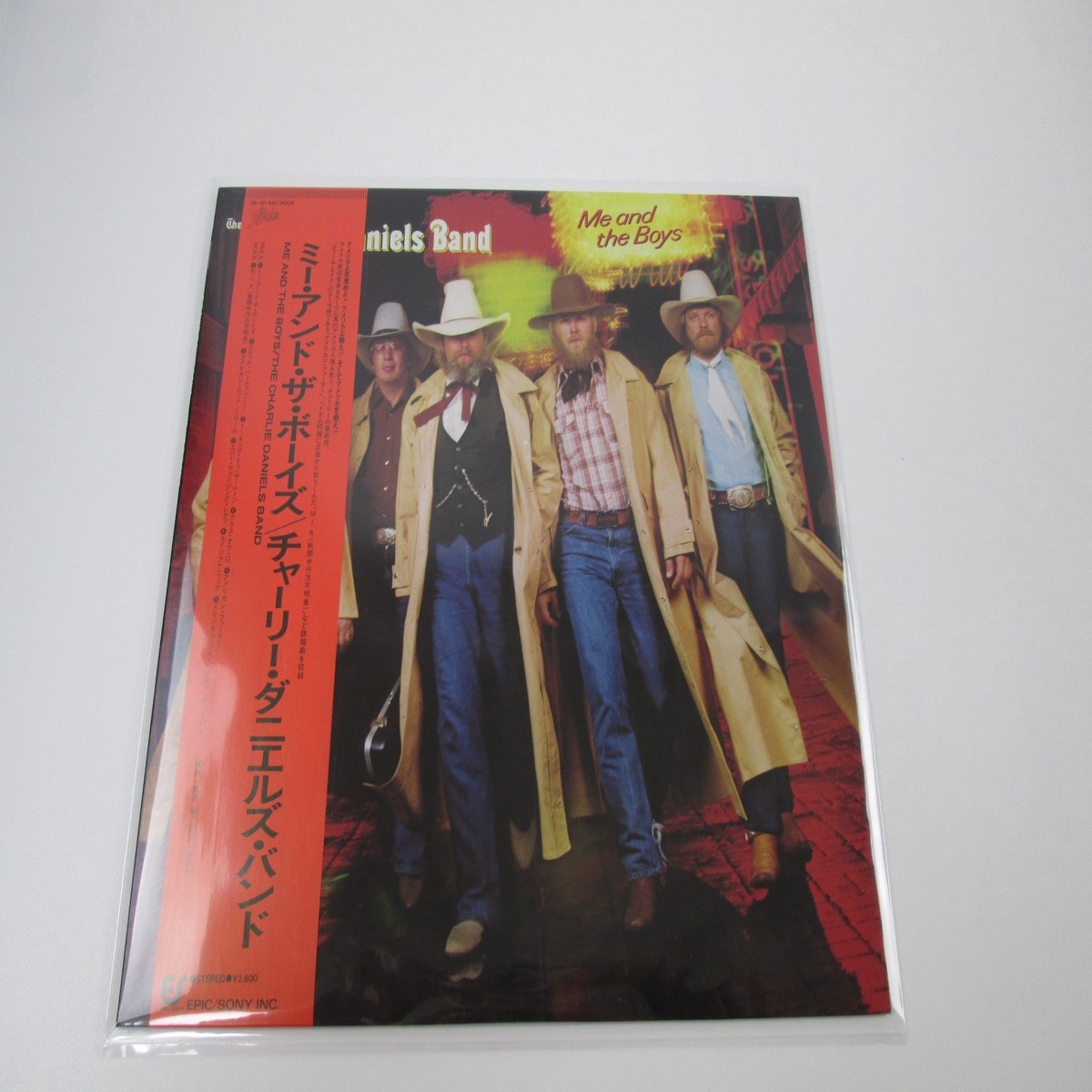 Charlie Daniels Band Me And The Boys Epic 28 3P 697 with OBI Japan LP Vinyl