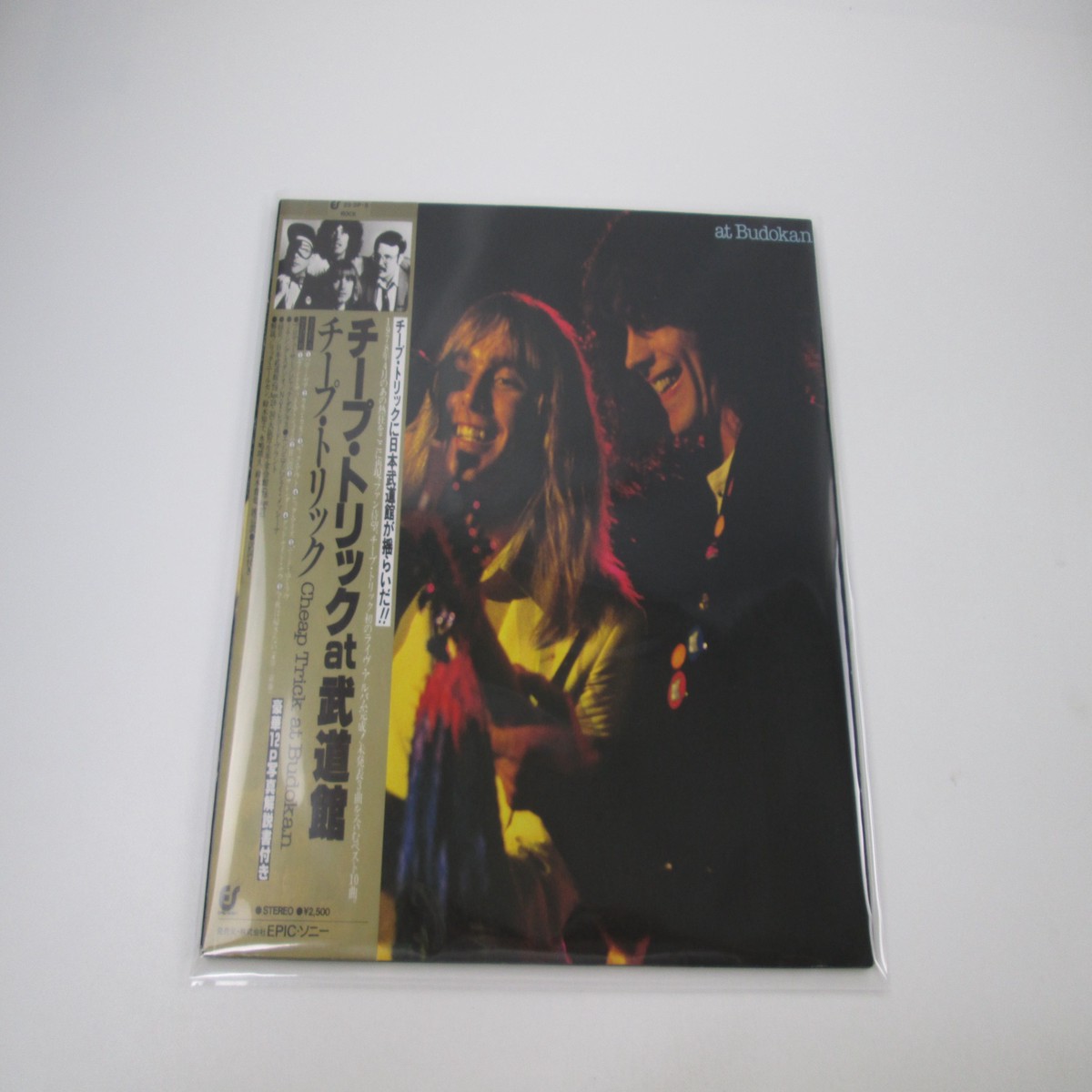 CHEAP TRICK AT BUDOKAN EPIC 25 3P-5 with OBI Japan LP Vinyl B