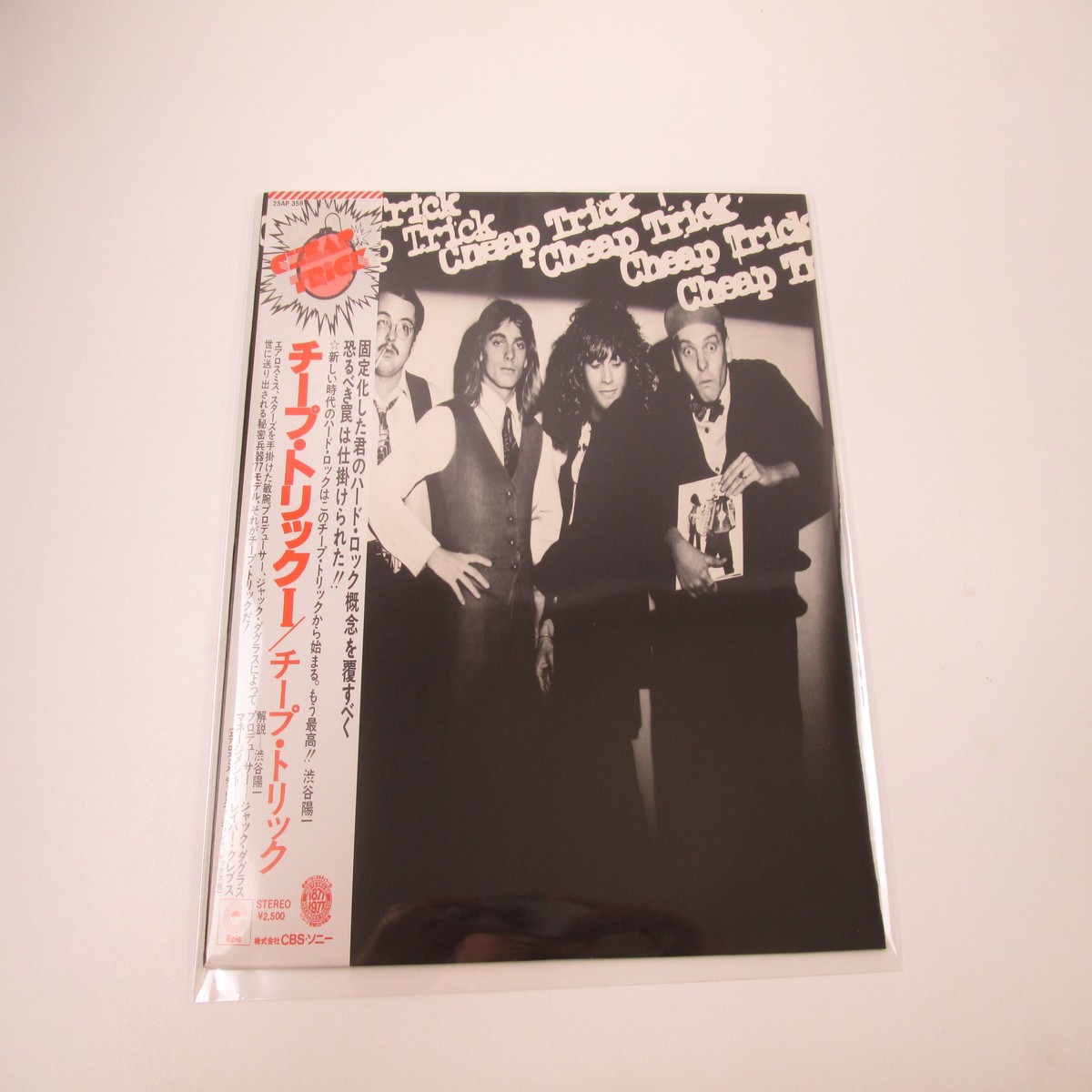 Cheap Trick Epic 25AP 358 with OBI Japan LP Vinyl