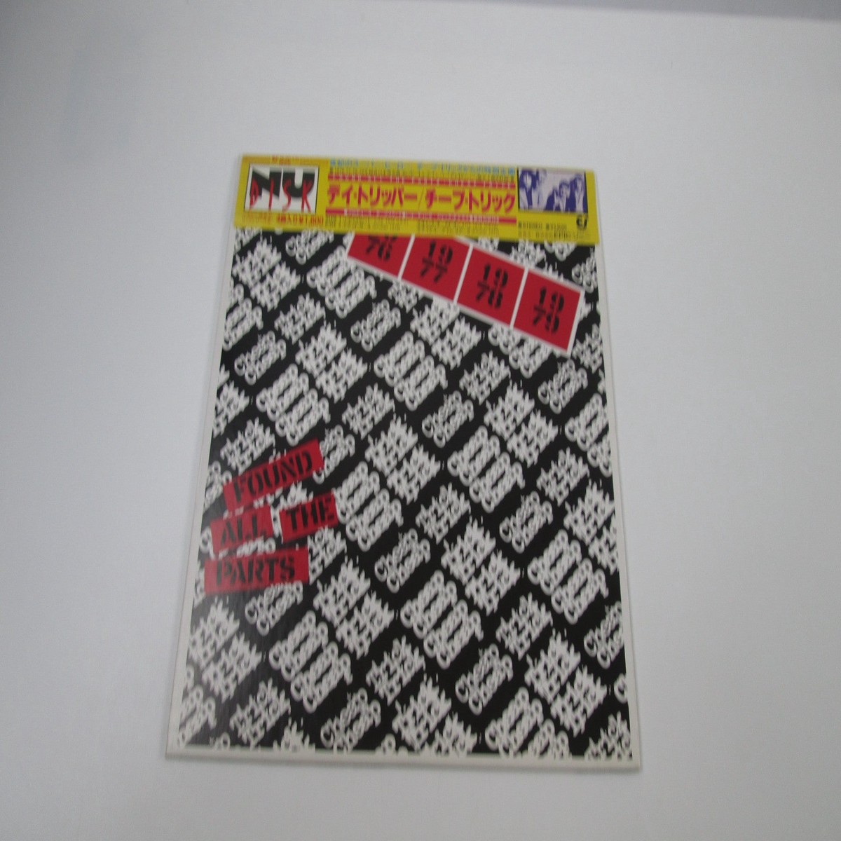 CHEAP TRICK FOUND ALL PARTS EPIC 16 3P-210 with OBI Japan LP Vinyl