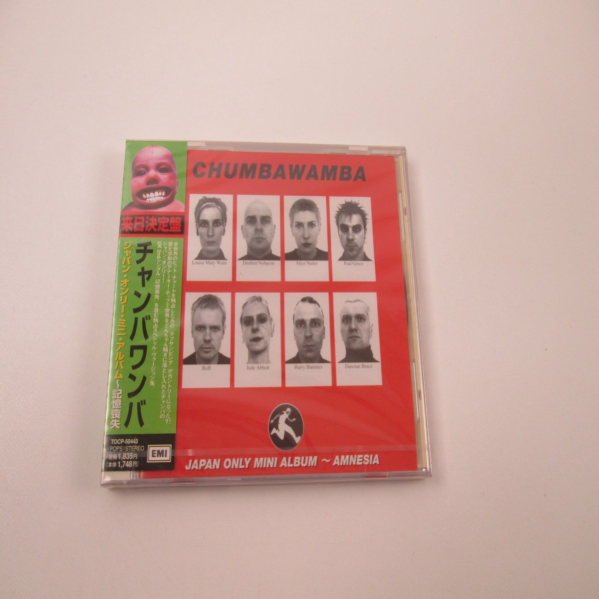 Chumbawamba Amnesia Promo Sealed TOCP-50443 Music CD Japan Ver with OBI