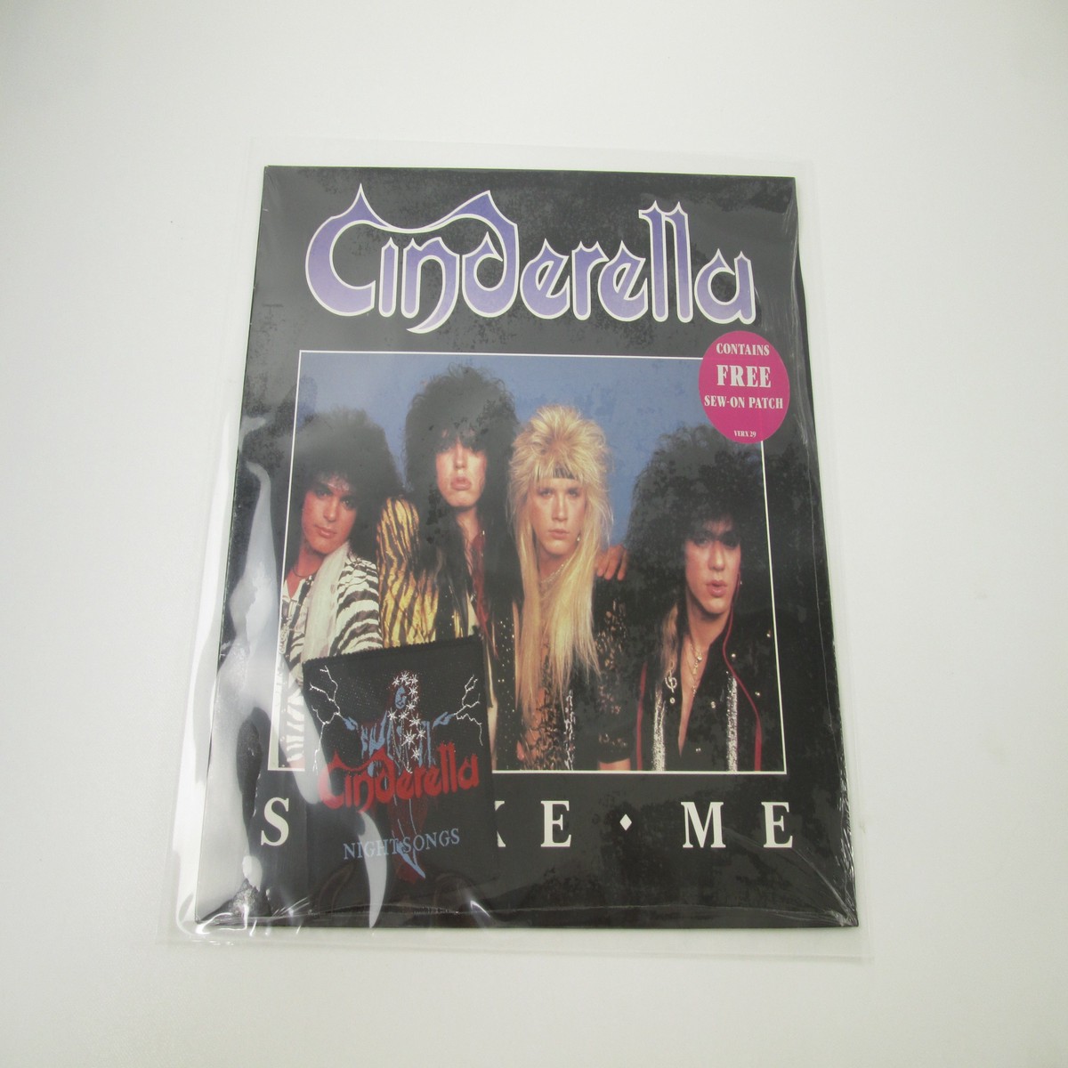 Cinderella Shake Me VERX-29 Patch LP Vinyl