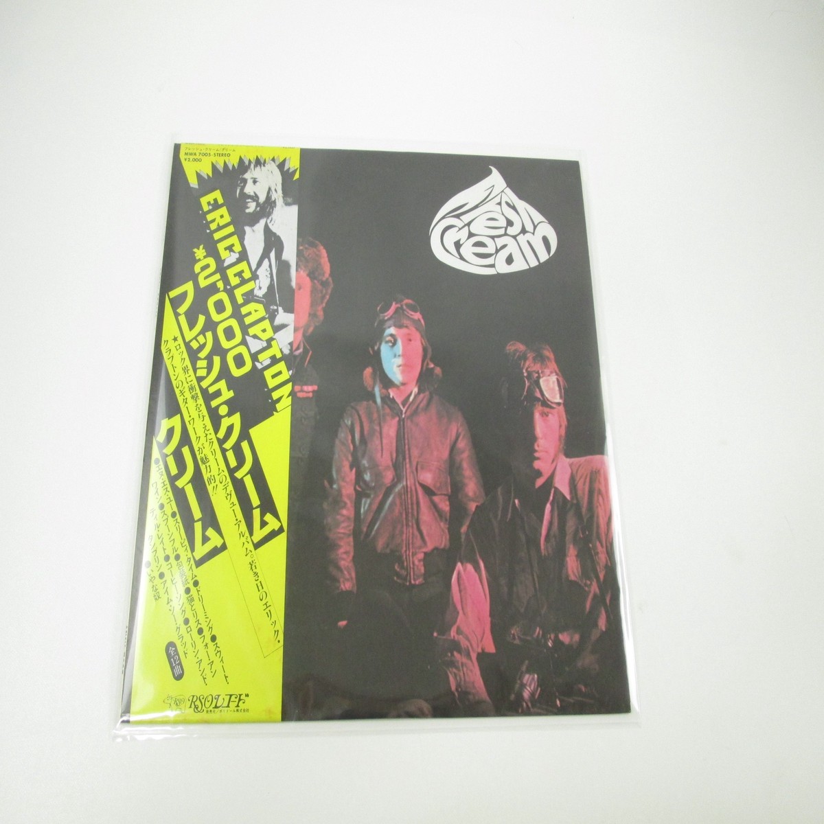 Cream Fresh Cream MWA 7005 with OBI LP Vinyl Japan Ver