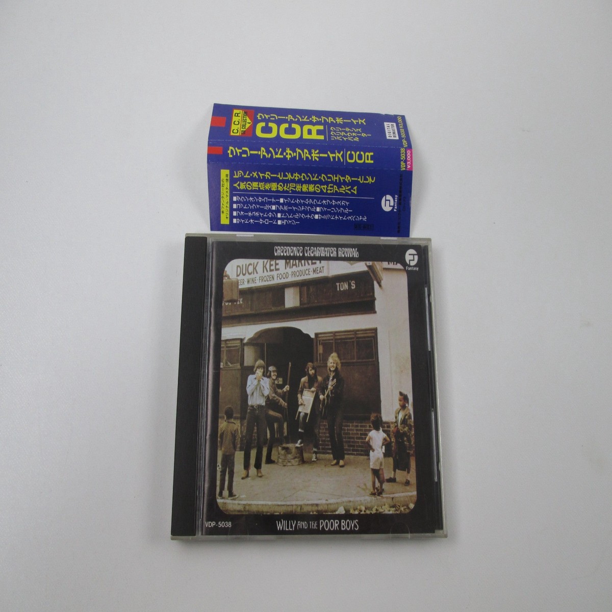 CREEDENCE CLEARWATER REVIVAL Willy And The Poor Boys VDP-5038 Music CD Japan OBI