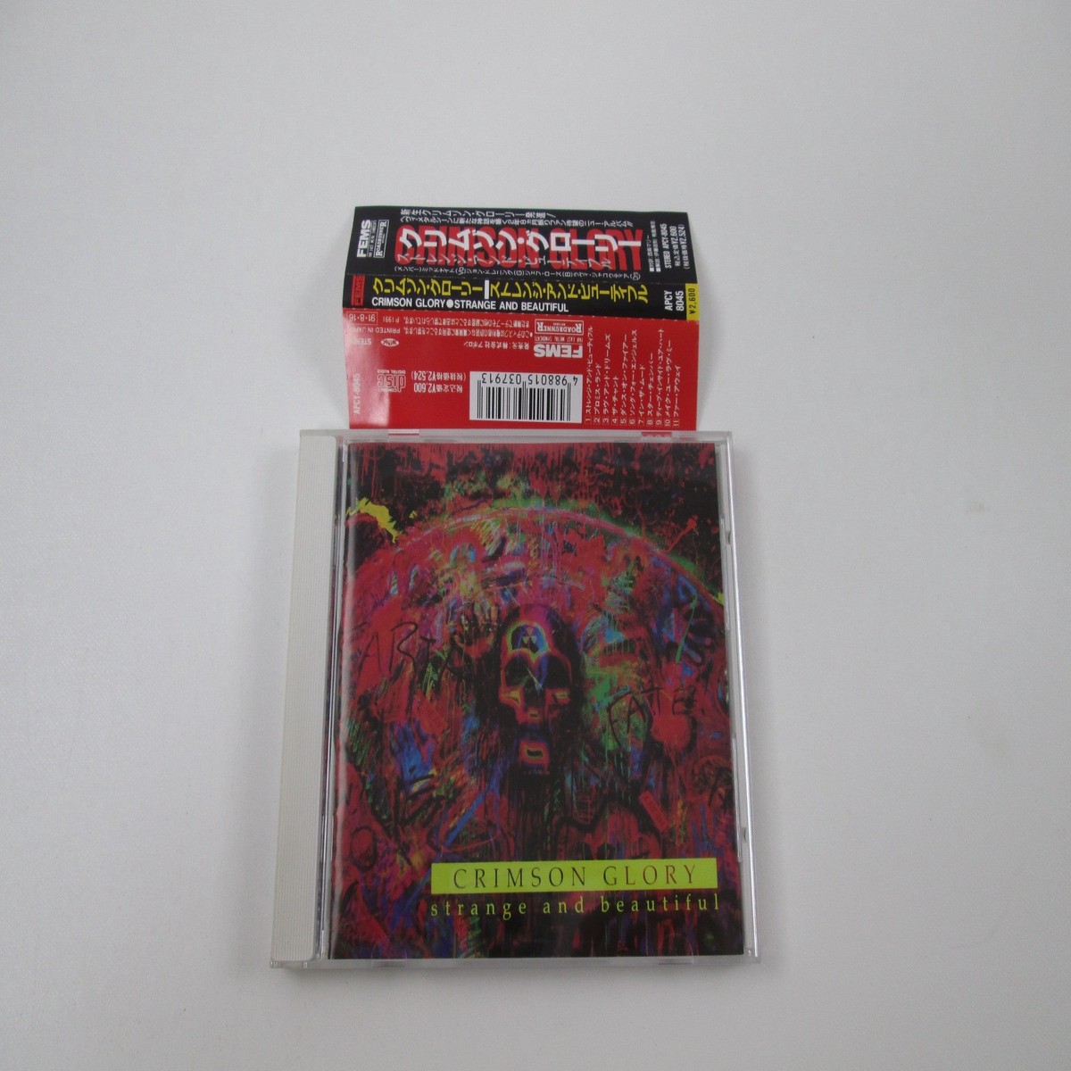 Crimson Glory Strange And Beautiful APCY-8045 Music CD Japan Ver with OBI
