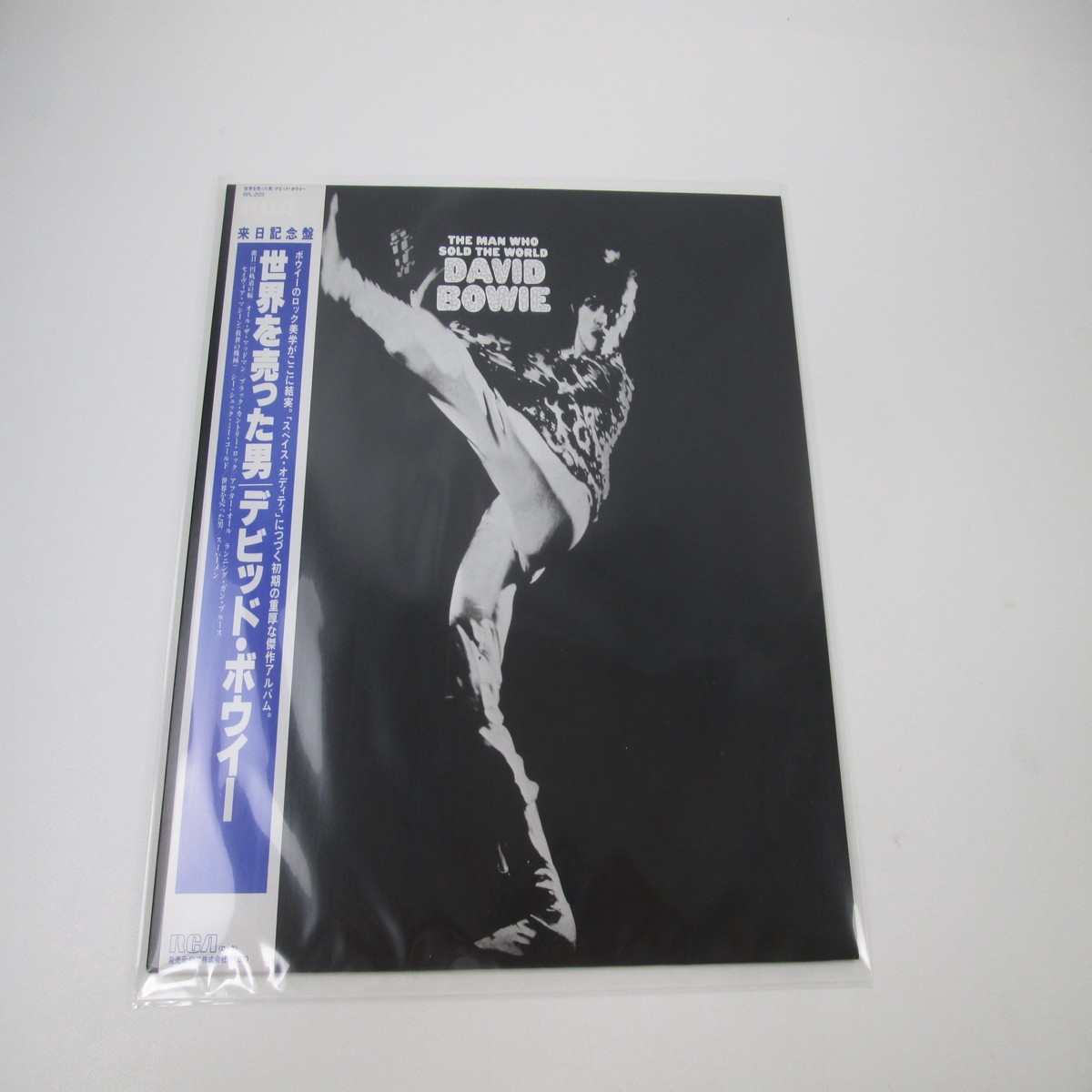 DAVID BOWIE MAN WHO SOLD THE WORLD RCA RPL-2123 with OBI Japan LP Vinyl